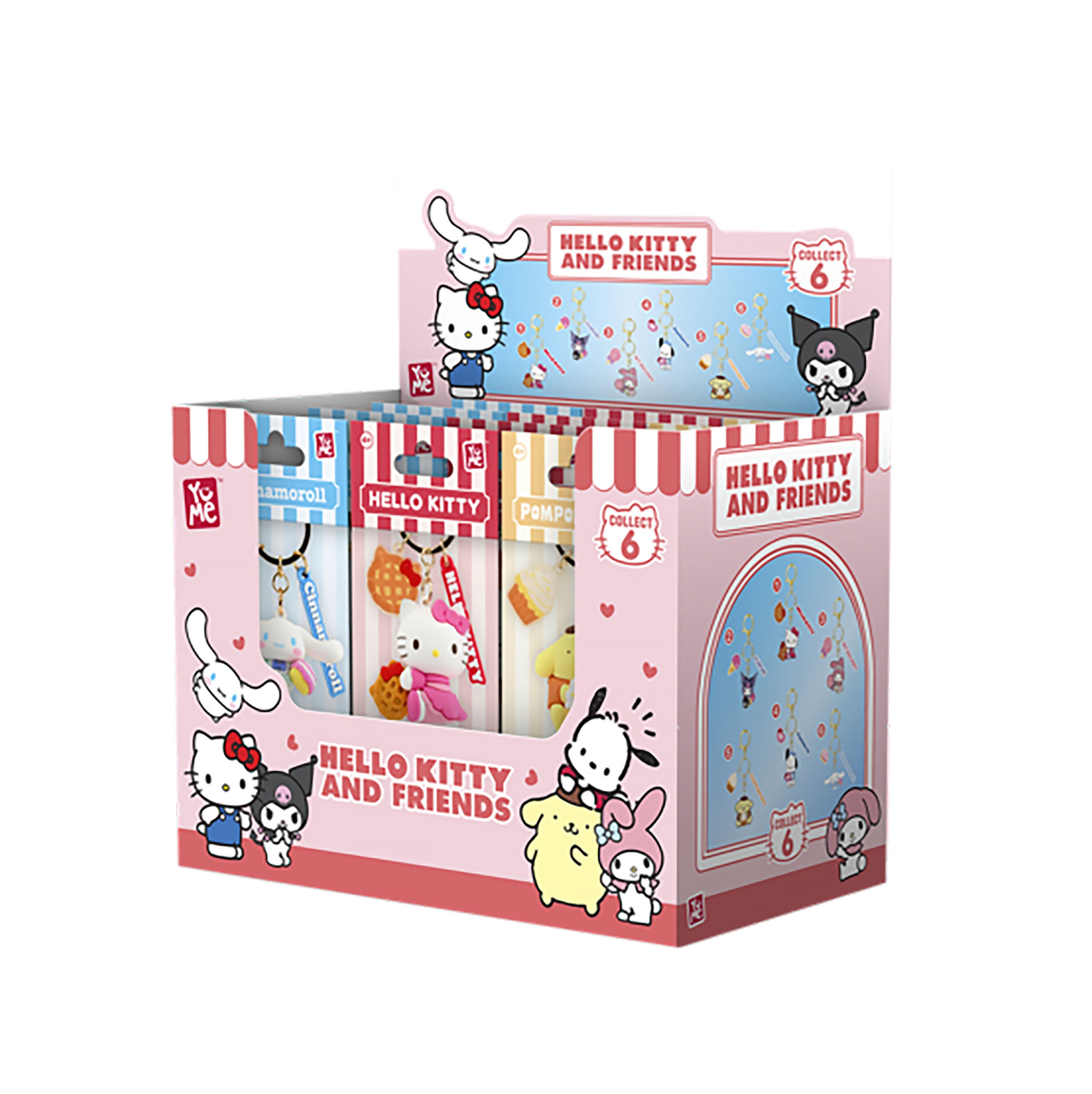 Product image Hello Kitty and Friends - YuMe Tea Party Mystery Keychain Display