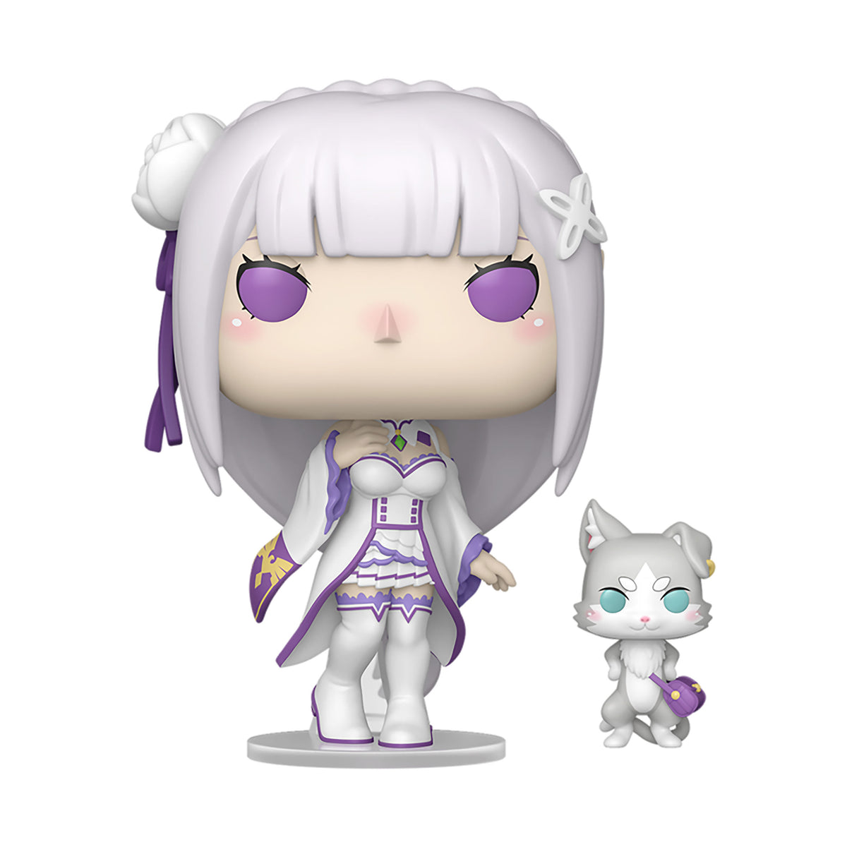 Imagen del producto Re:Zero - Emilia con Puck Figura Funko Pop!