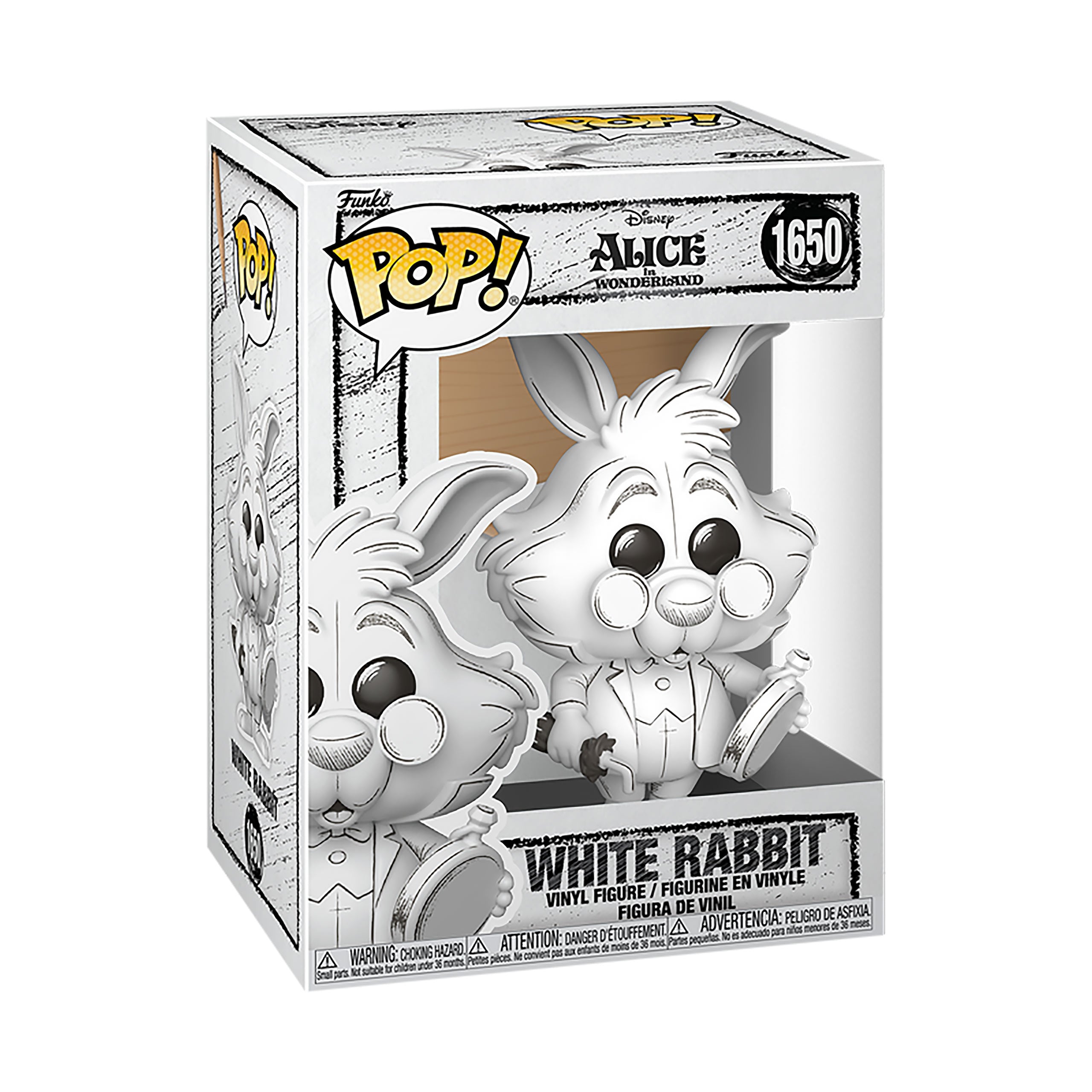 Imagen del producto Alicia en el País de las Maravillas - Conejo Blanco Sketched figura Funko Pop!