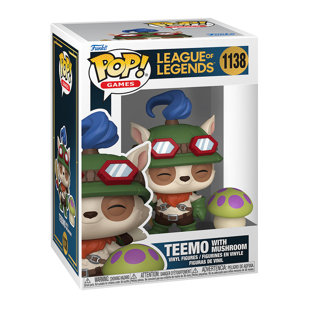 Imagen del producto League of Legends - Teemo con seta Figura Funko Pop!
