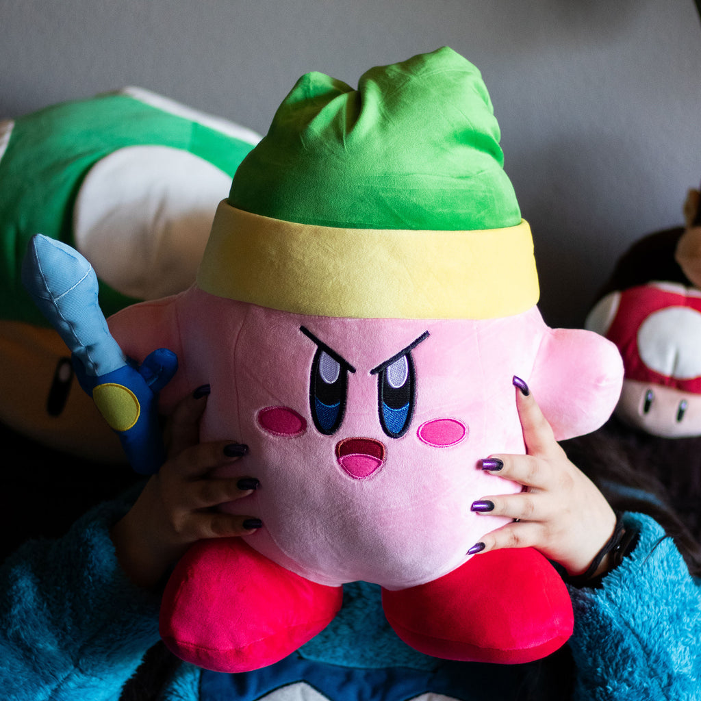 Imagen del producto Kirby con espada - Figura de peluche
