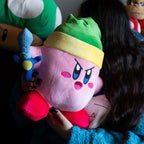 Imagen del producto Kirby con espada - Figura de peluche