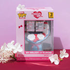 Imagen del producto Hello Kitty and Friends Kuromi y Hello Kitty Valentines Funko Bitty Pop Bouquet - Sanrio