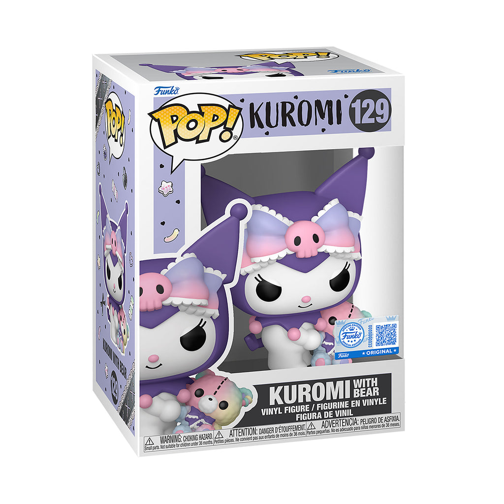 Imagen del producto Hello Kitty and Friends Kuromi con oso figura Funko Pop! - Sanrio
