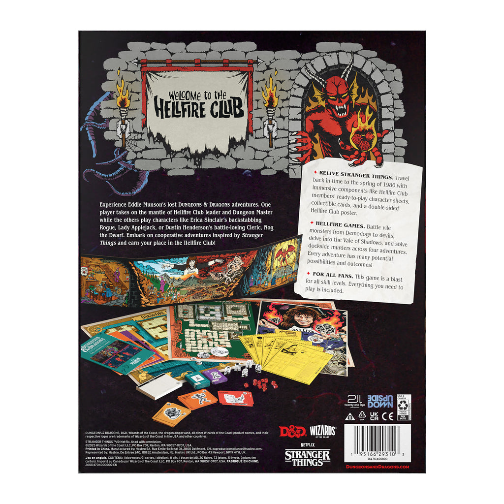 Imagen del producto Dungeons & Dragons – Stranger Things Starter Set versión inglesa