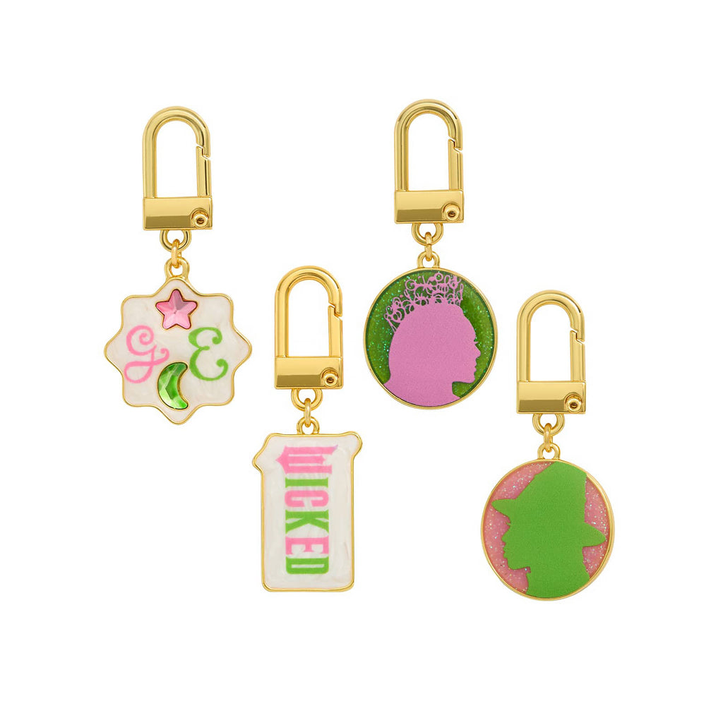Imagen del producto Wicked - Pink Goes Good With Green Estuche en forma de maleta con pulsera de charms