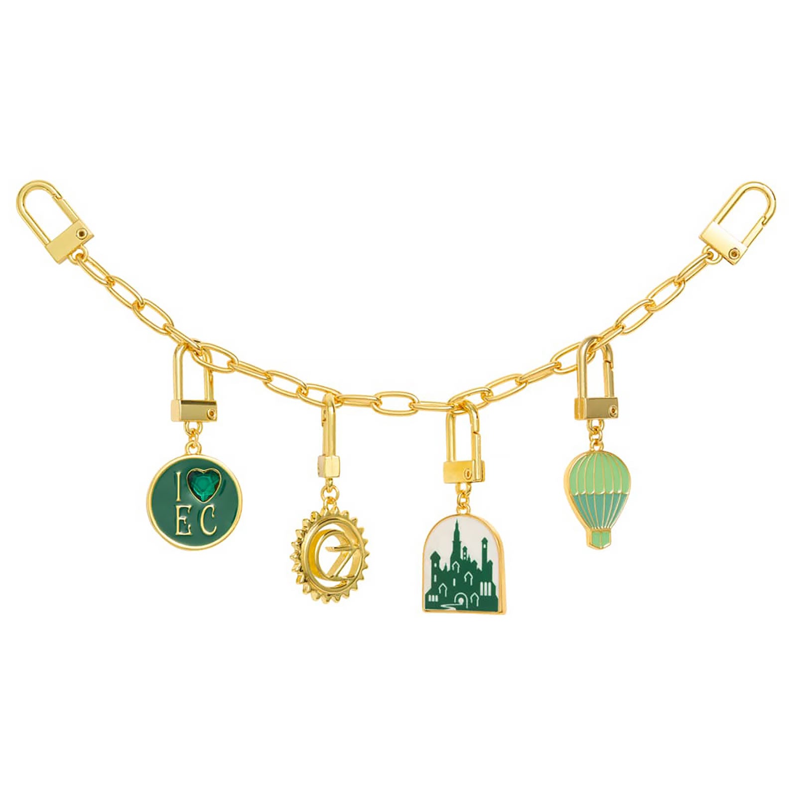 Imagen del producto Wicked - Maleta Emerald City con pulsera de charms