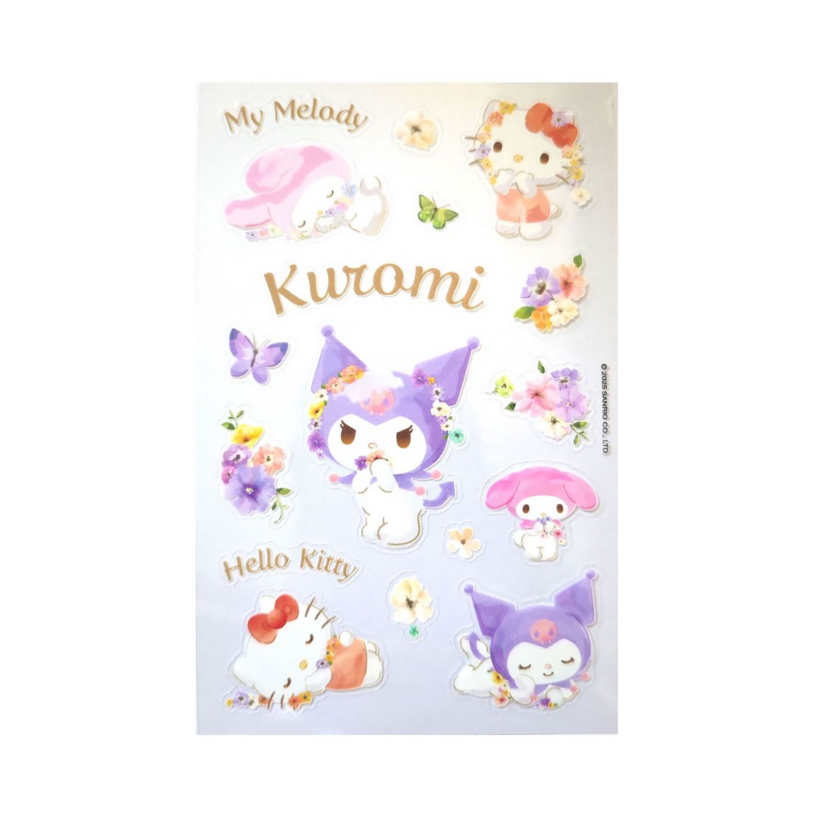 Imagen del producto Hello Kitty & Friends Set de pegatinas Pastel Vivid