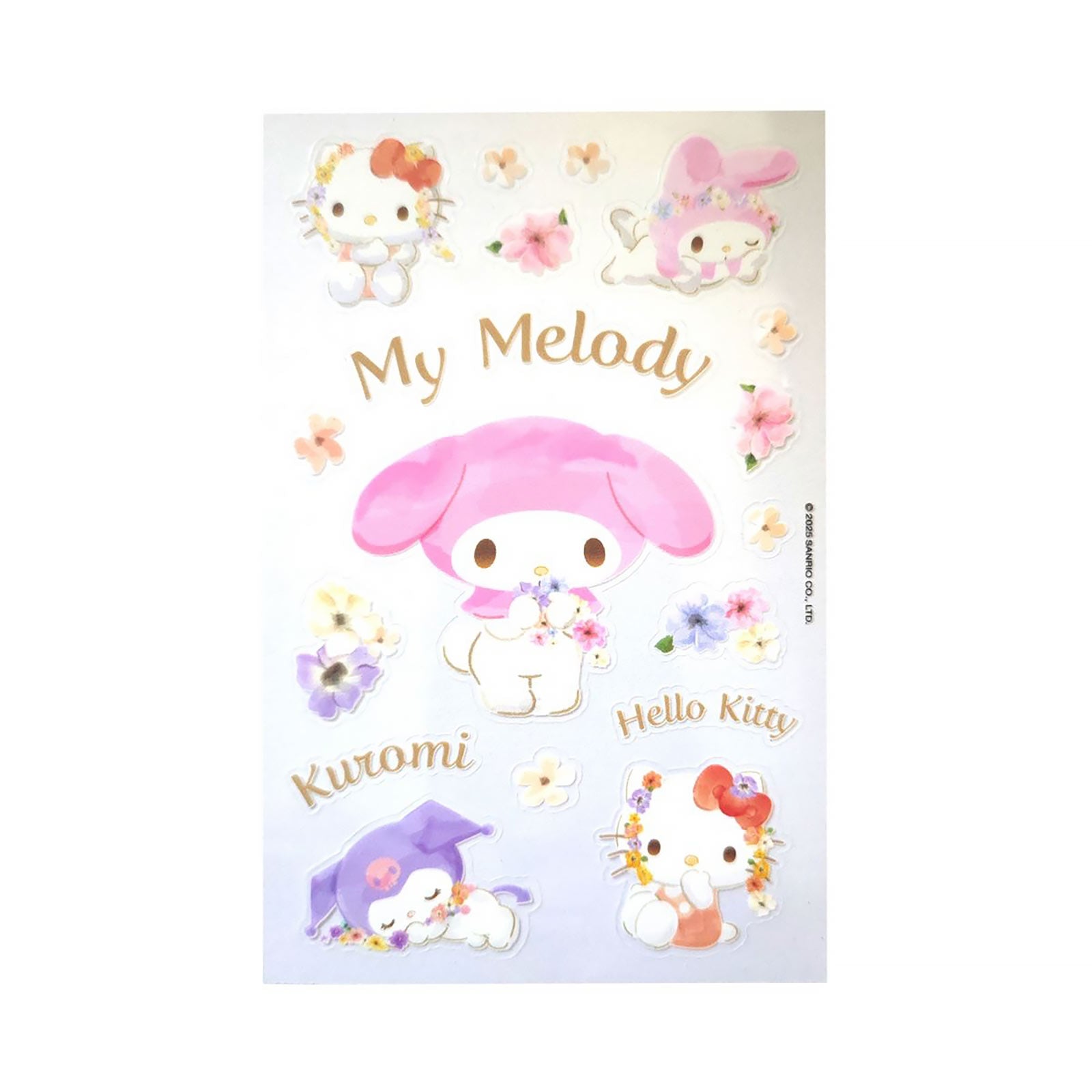 Imagen del producto Hello Kitty & Friends Set de pegatinas Pastel Vivid