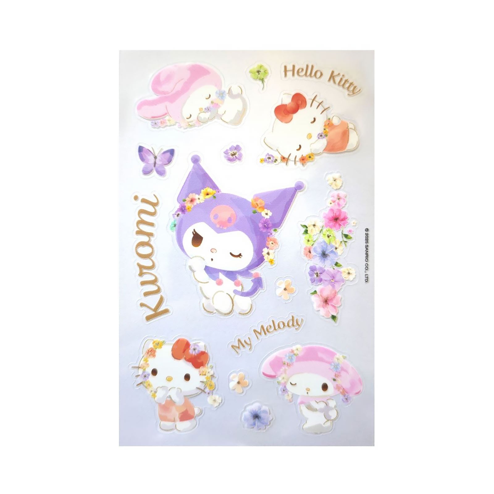 Imagen del producto Hello Kitty & Friends Set de pegatinas Pastel Vivid
