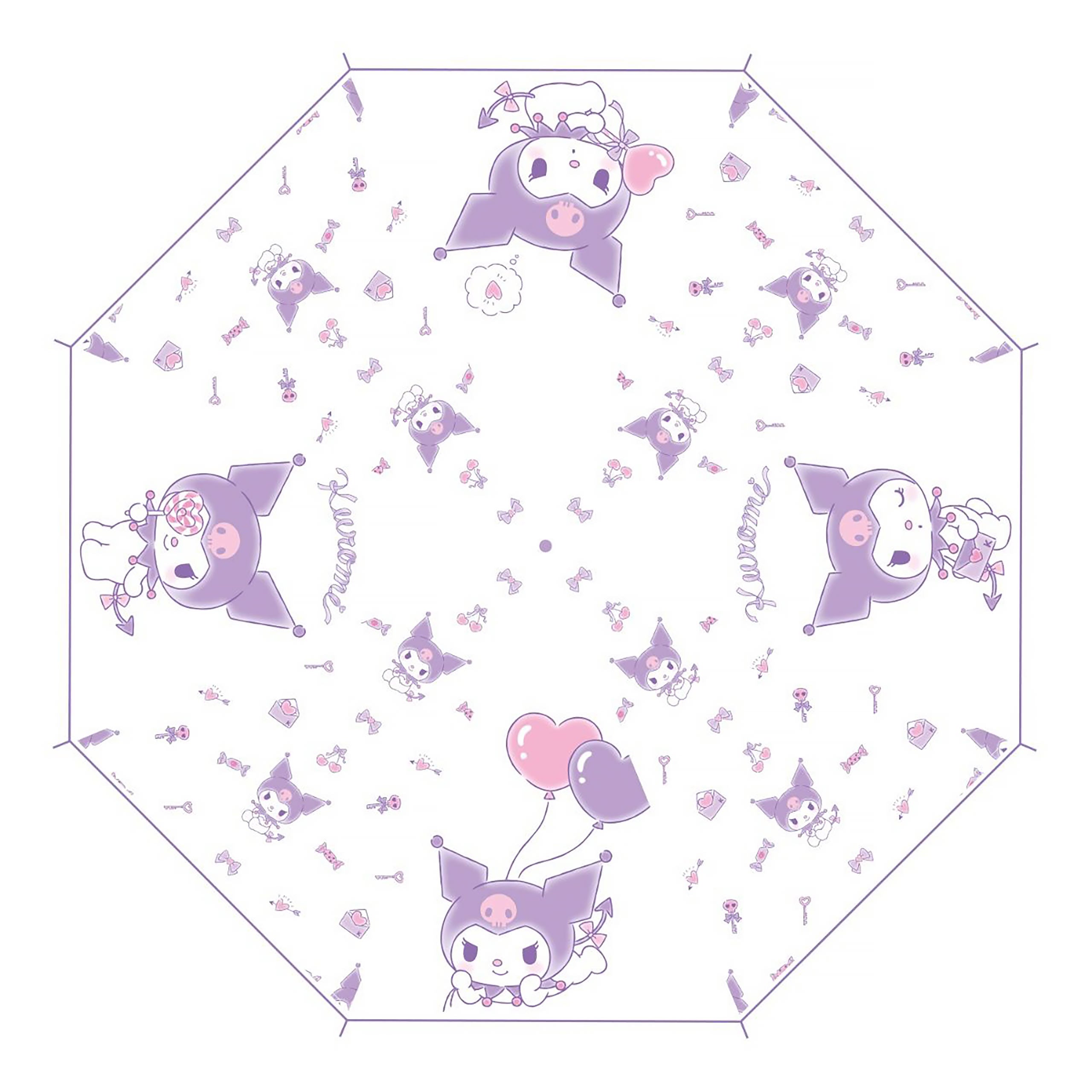 Imagen del producto Hello Kitty - Paraguas Kuromi Kawaii