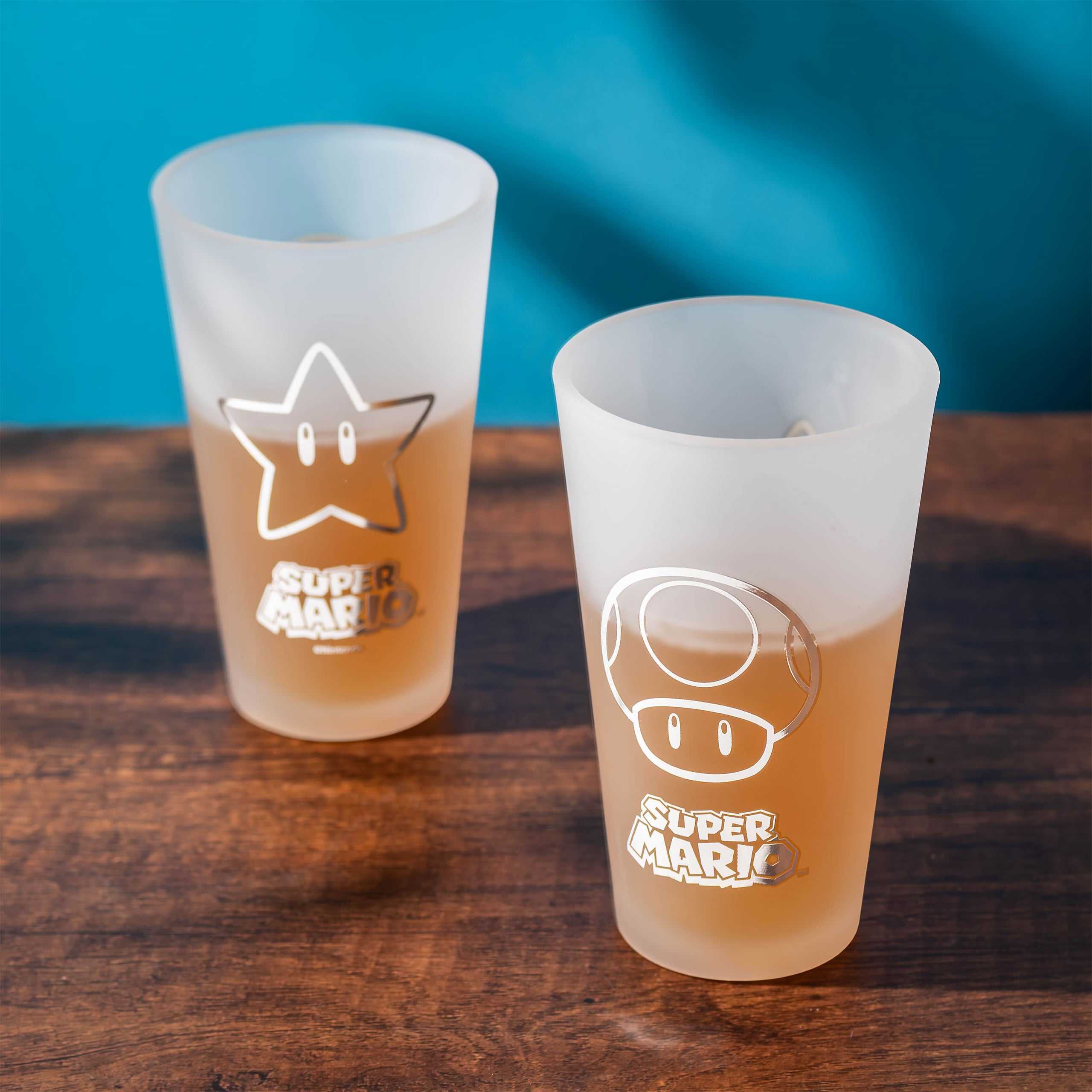 Imagen del producto Super Mario - Set de 2 vasos Icons