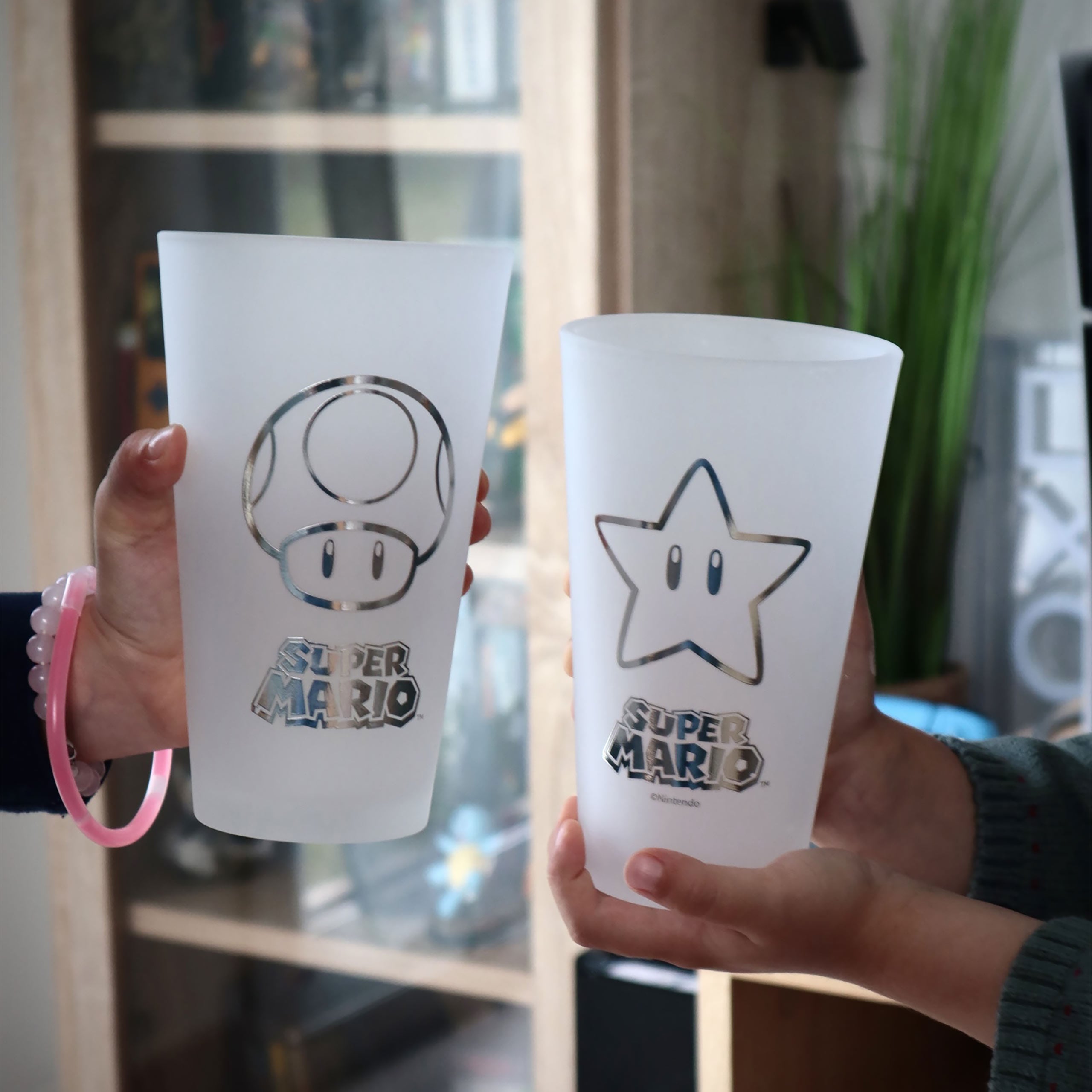 Imagen del producto Super Mario - Set de 2 vasos Icons