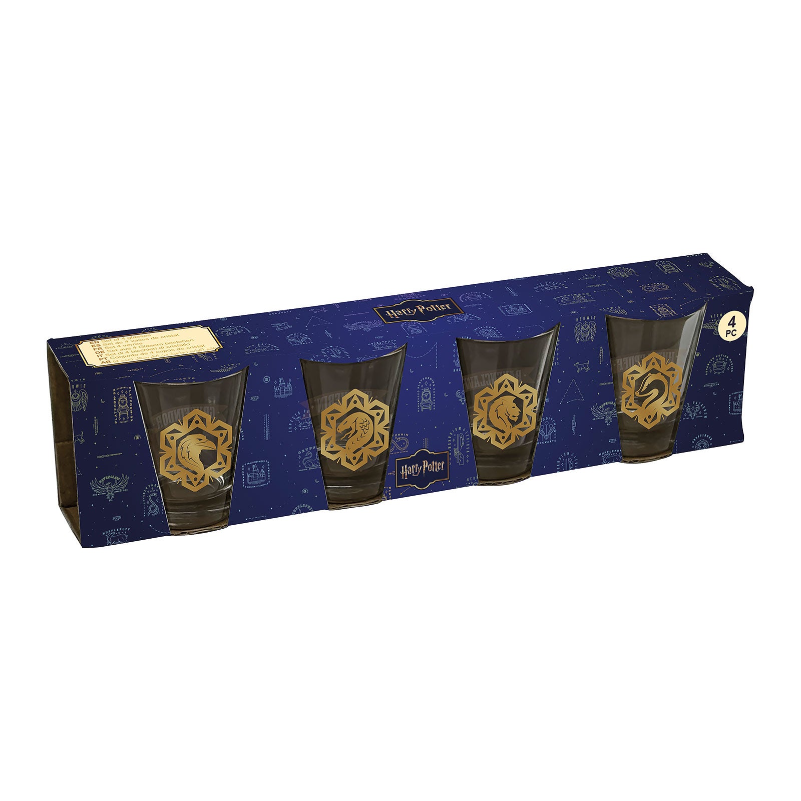 Imagen del producto Harry Potter - Magic and Mayhem set de 4 vasos