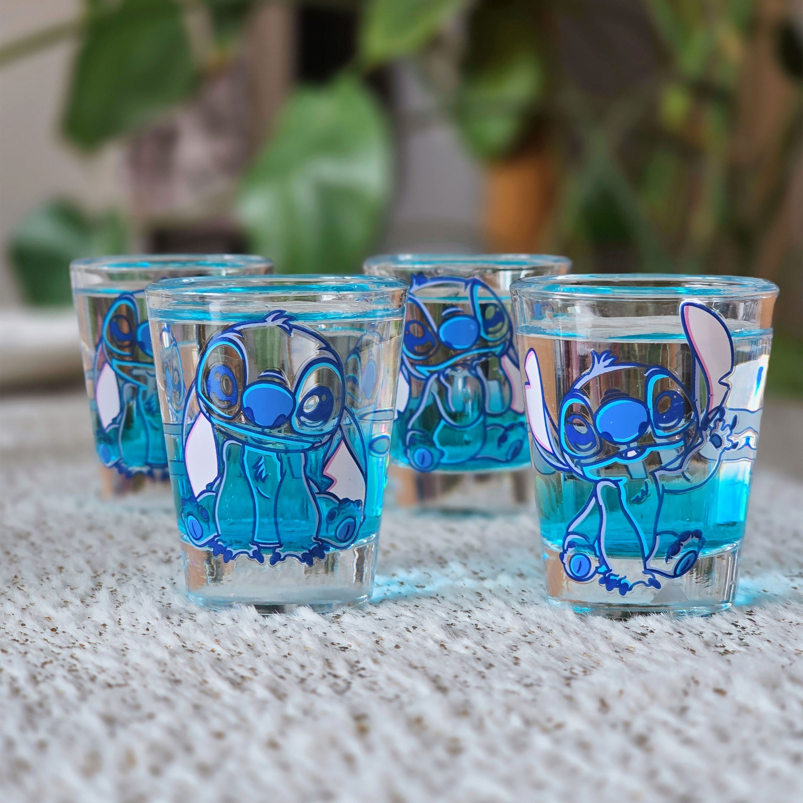 Imagen del producto Pack de 4 vasos Stitch Aloha - Lilo & Stitch