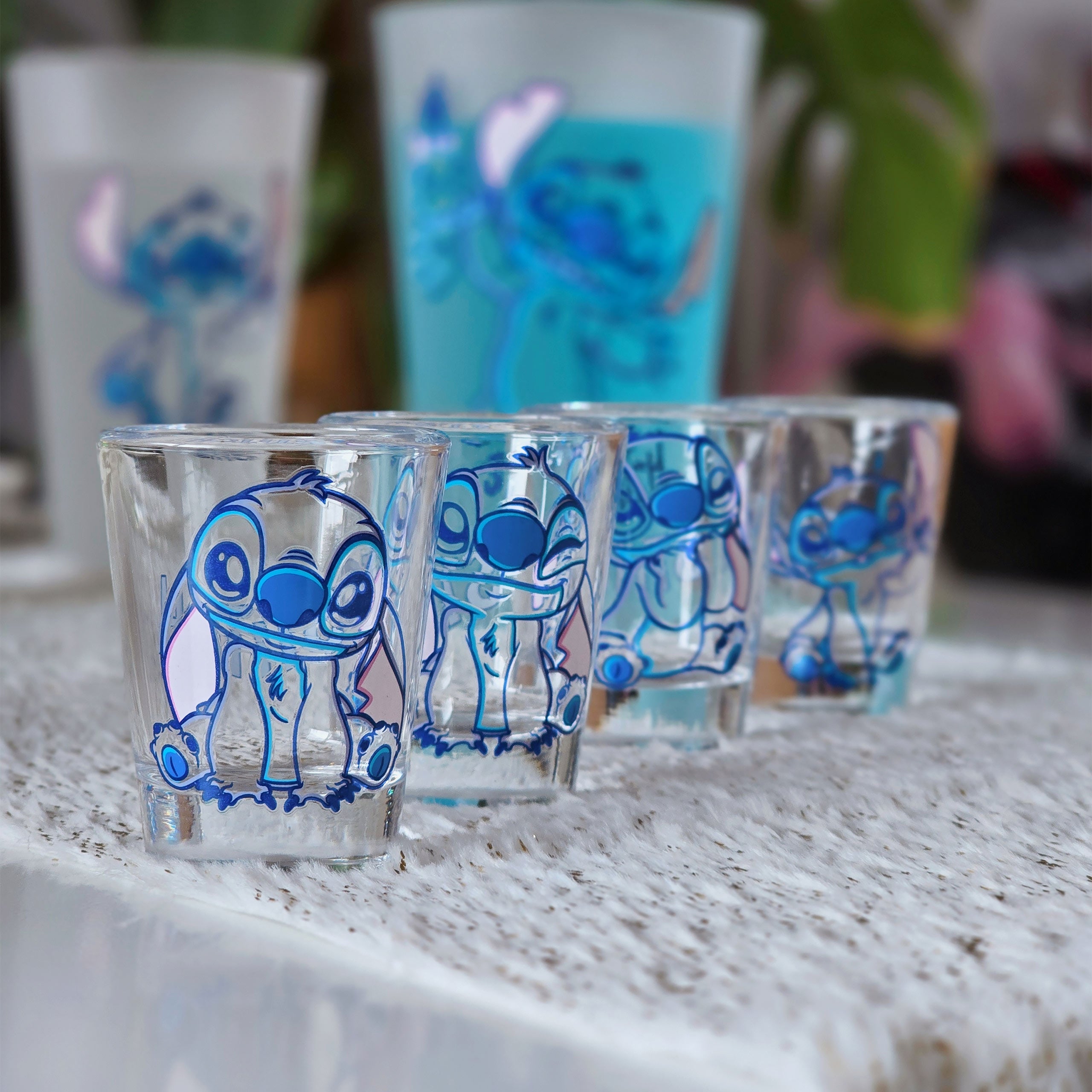 Imagen del producto Pack de 4 vasos Stitch Aloha - Lilo & Stitch