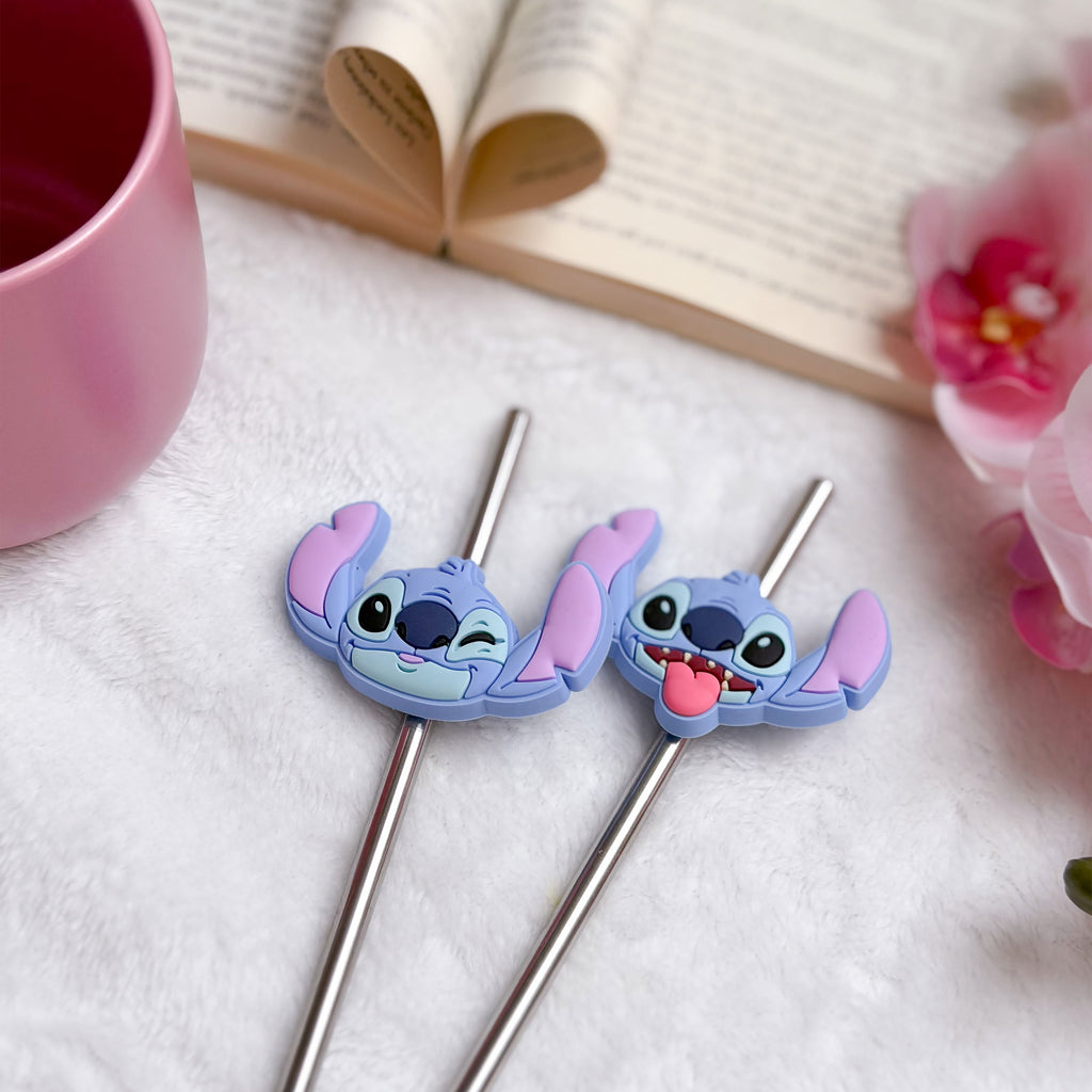 Imagen del producto Pajitas Stitch Aloha set de 2 - Lilo & Stitch