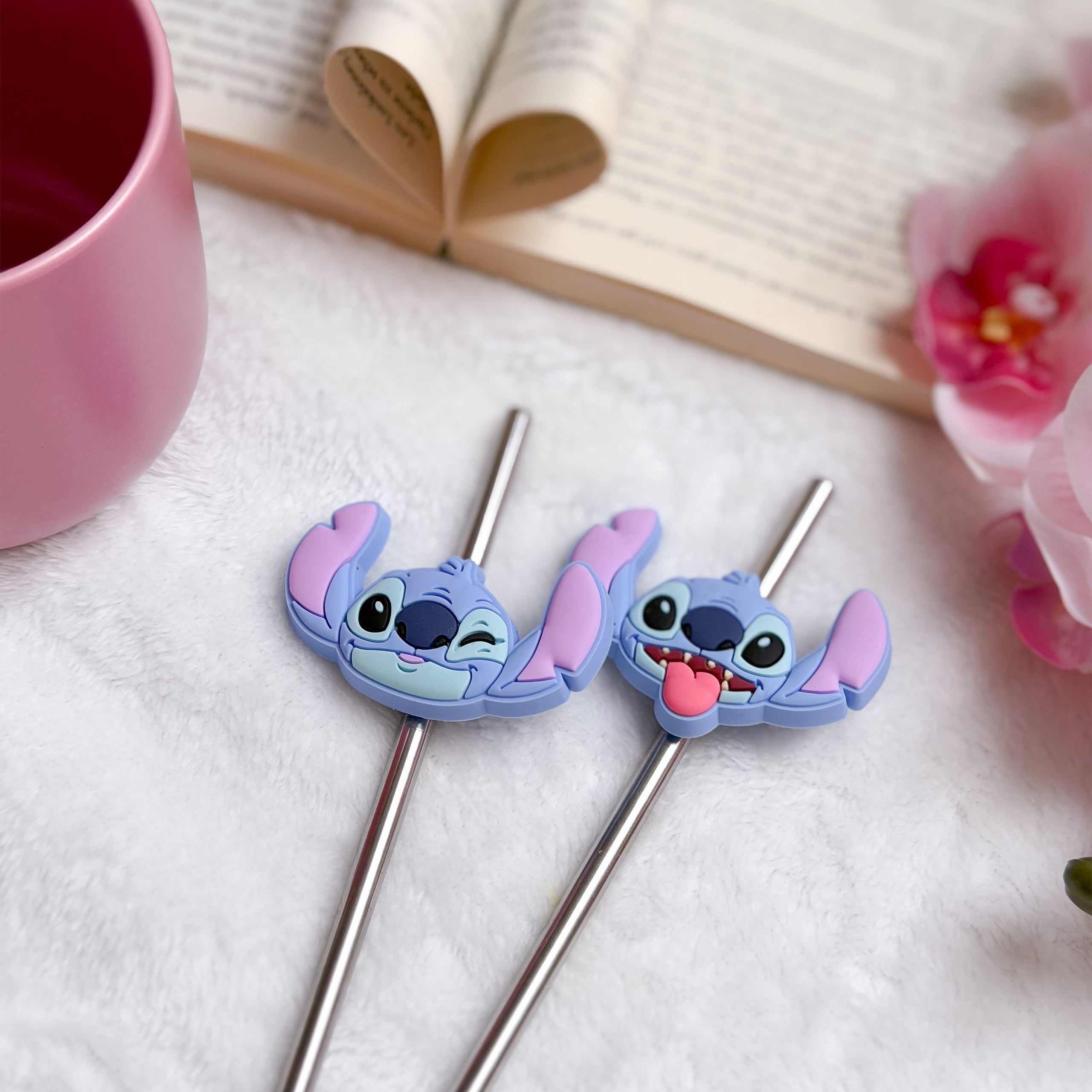 Imagen del producto Pajitas Stitch Aloha set de 2 - Lilo & Stitch