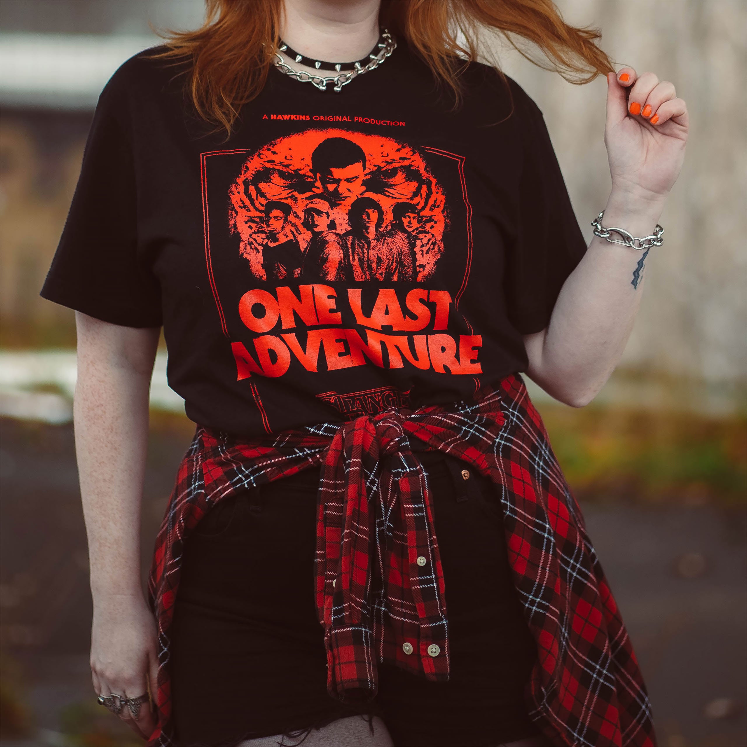 Imagen del producto Stranger Things - One Last Adventure Camiseta