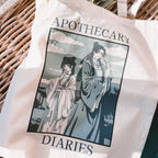 Imagen del producto Tote bag de Maomao y Jinshi para fans de The Apothecary Diaries