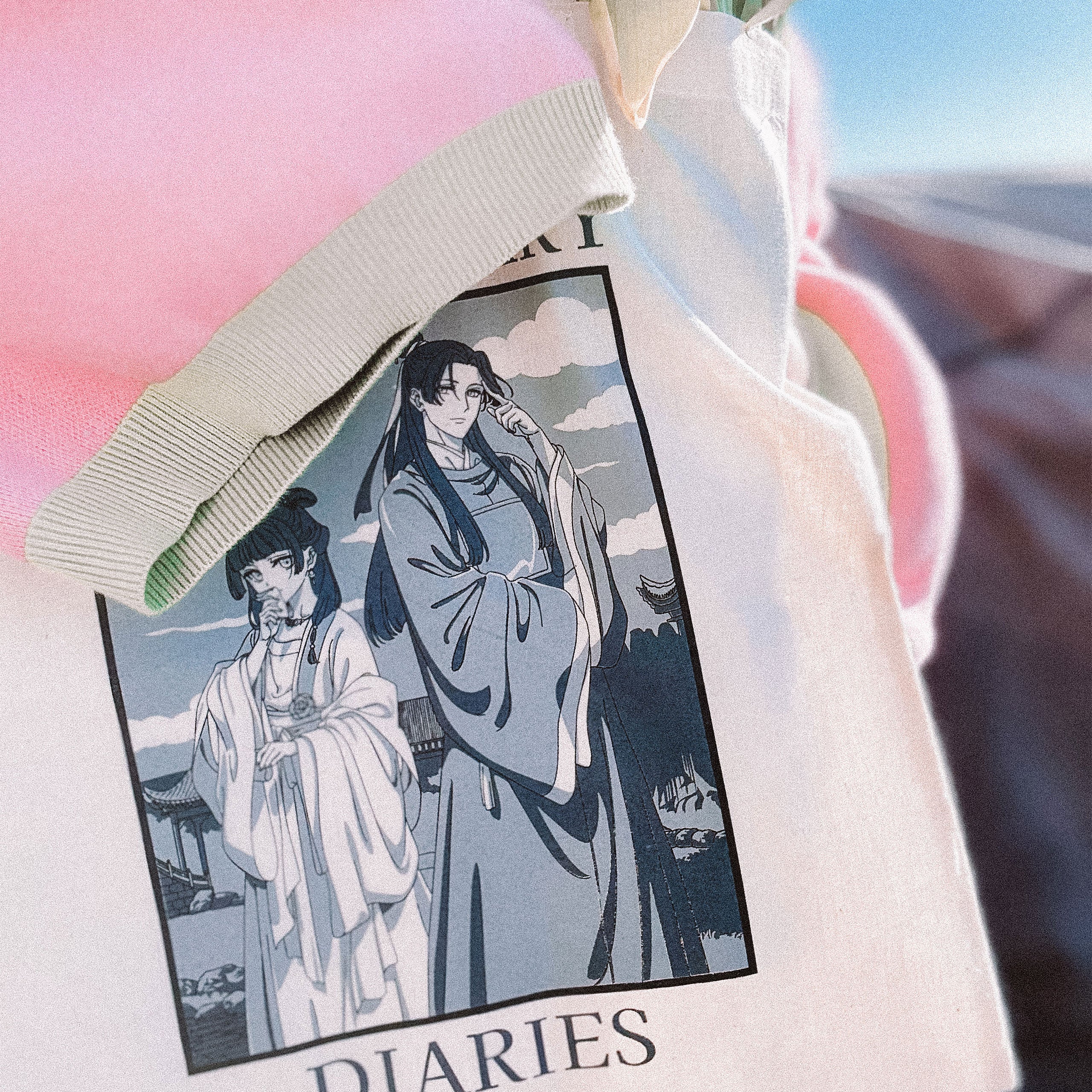 Imagen del producto Tote bag de Maomao y Jinshi para fans de The Apothecary Diaries