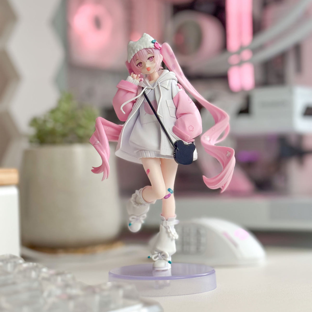Imagen del producto Figura Sakura Miku Tenitol - Hatsune Miku