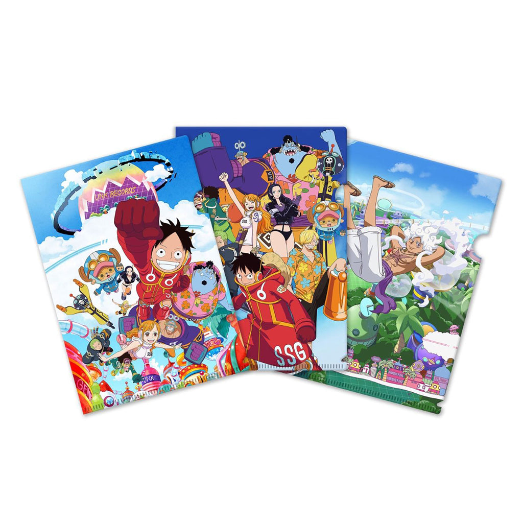 Imagen del producto One Piece - Egghead Saga Fundas para documentos set de 3