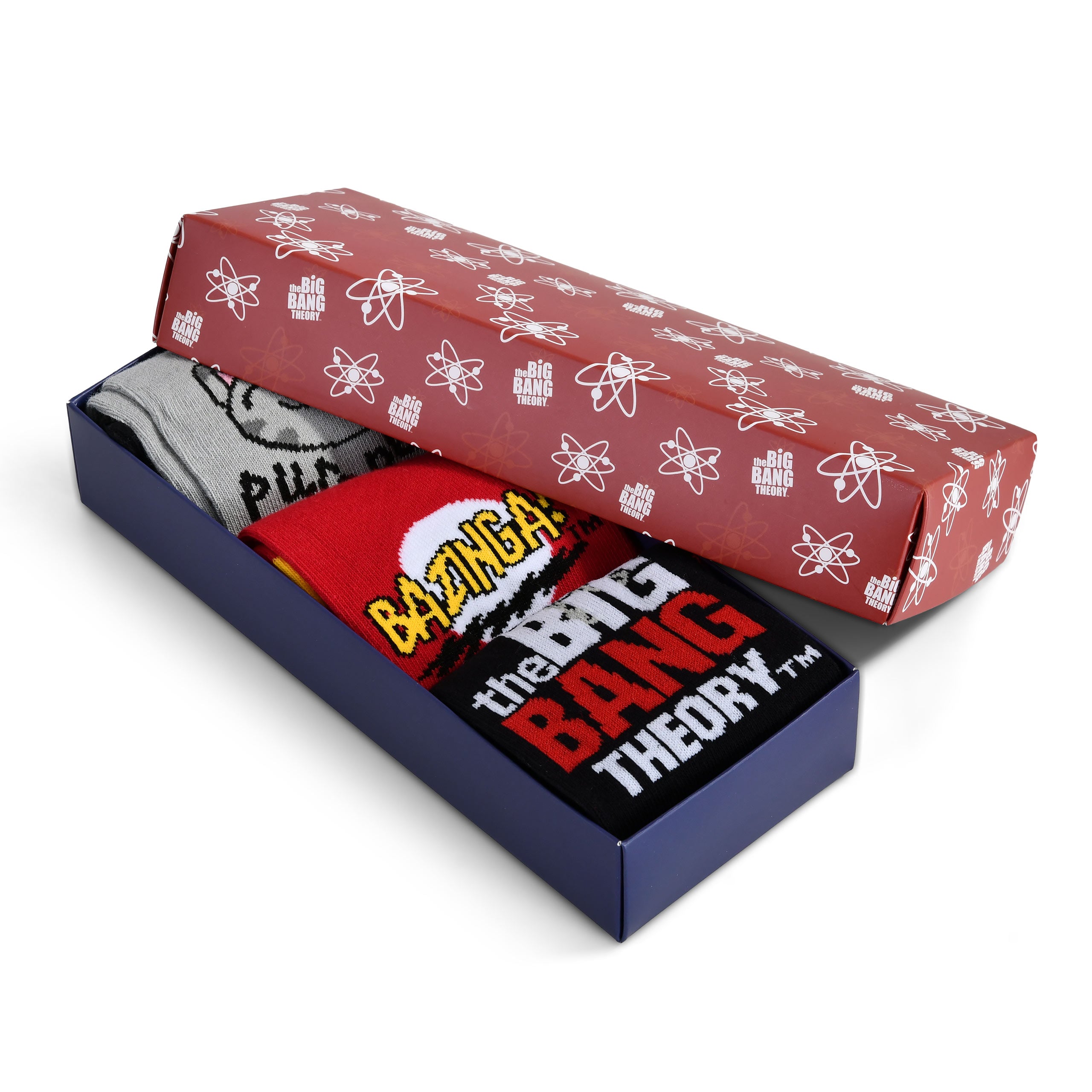 Imagen del producto The Big Bang Theory - Set de 3 pares de calcetines en caja de regalo