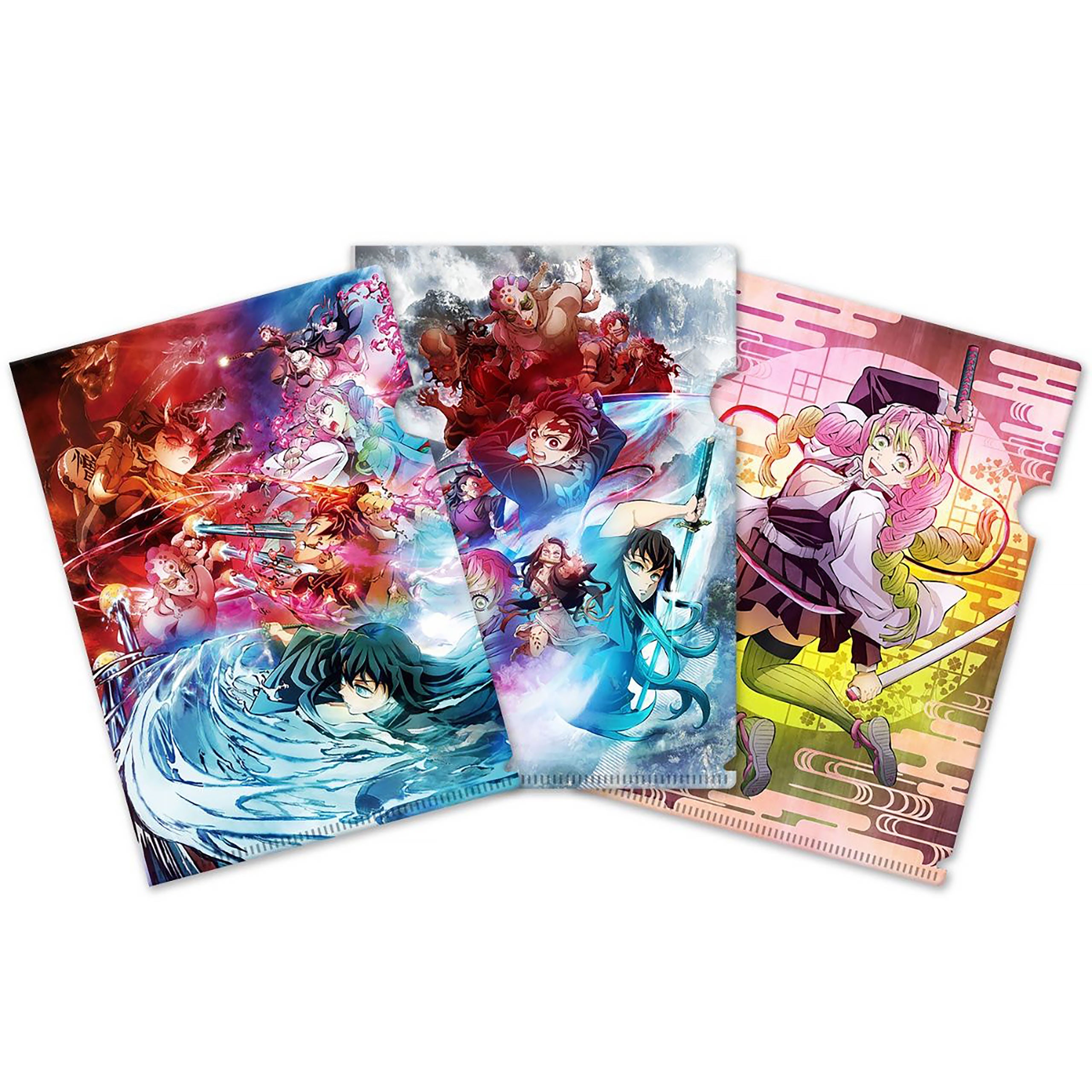 Imagen del producto Demon Slayer: Kimetsu no Yaiba - Set de 3 fundas para documentos