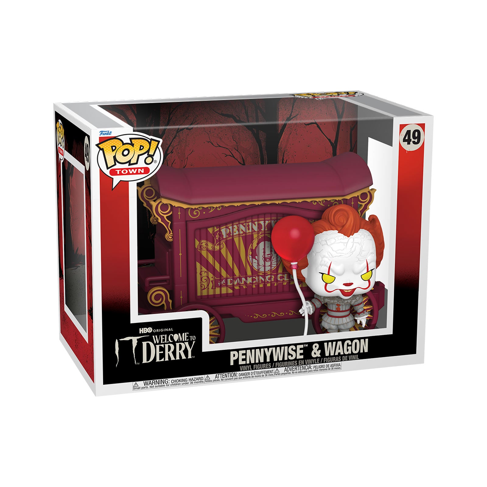 Imagen del producto Stephen King IT (Eso) - Pennywise con Wagon Figura Funko Pop!