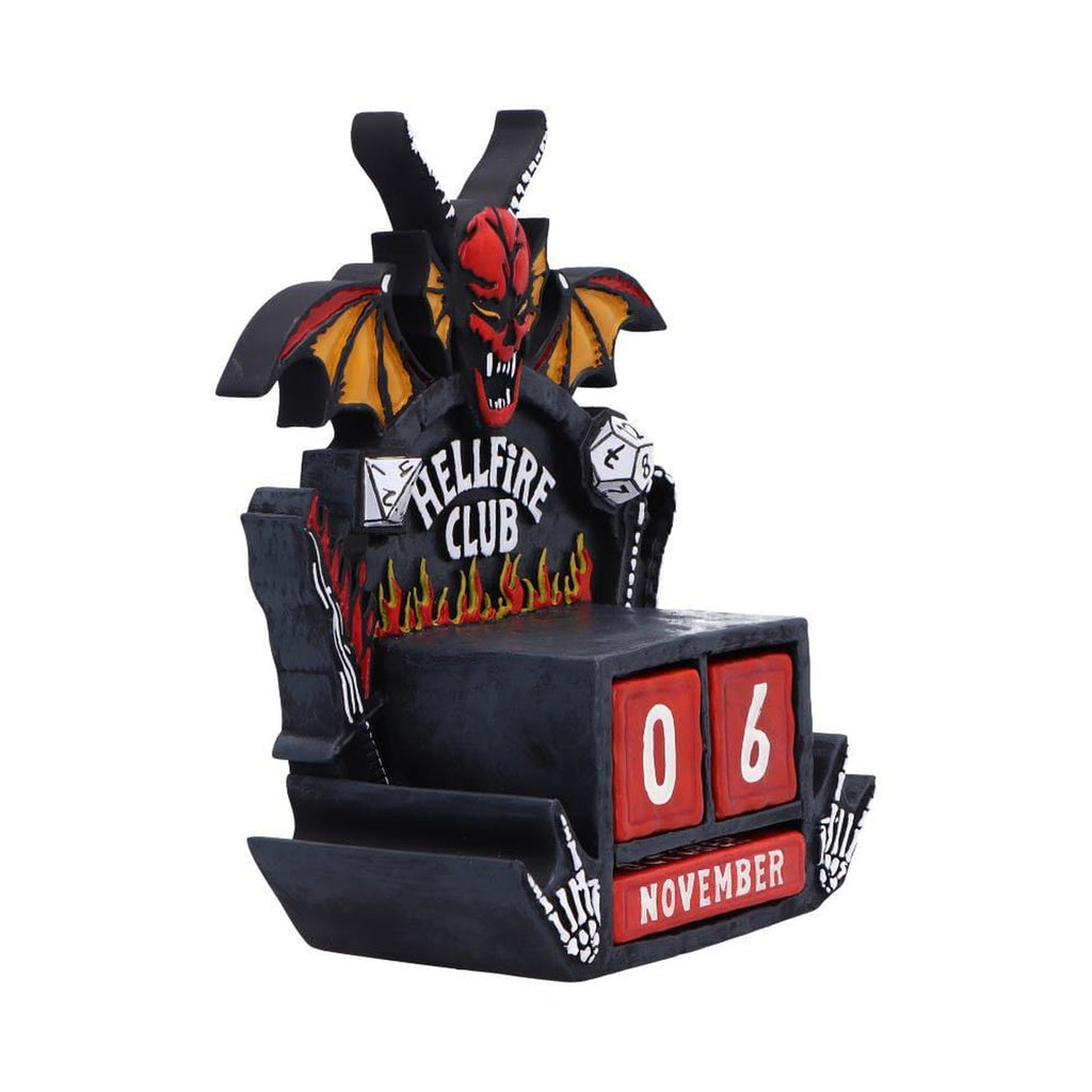Imagen del producto Stranger Things - Calendario perpetuo 3D Hellfire Club