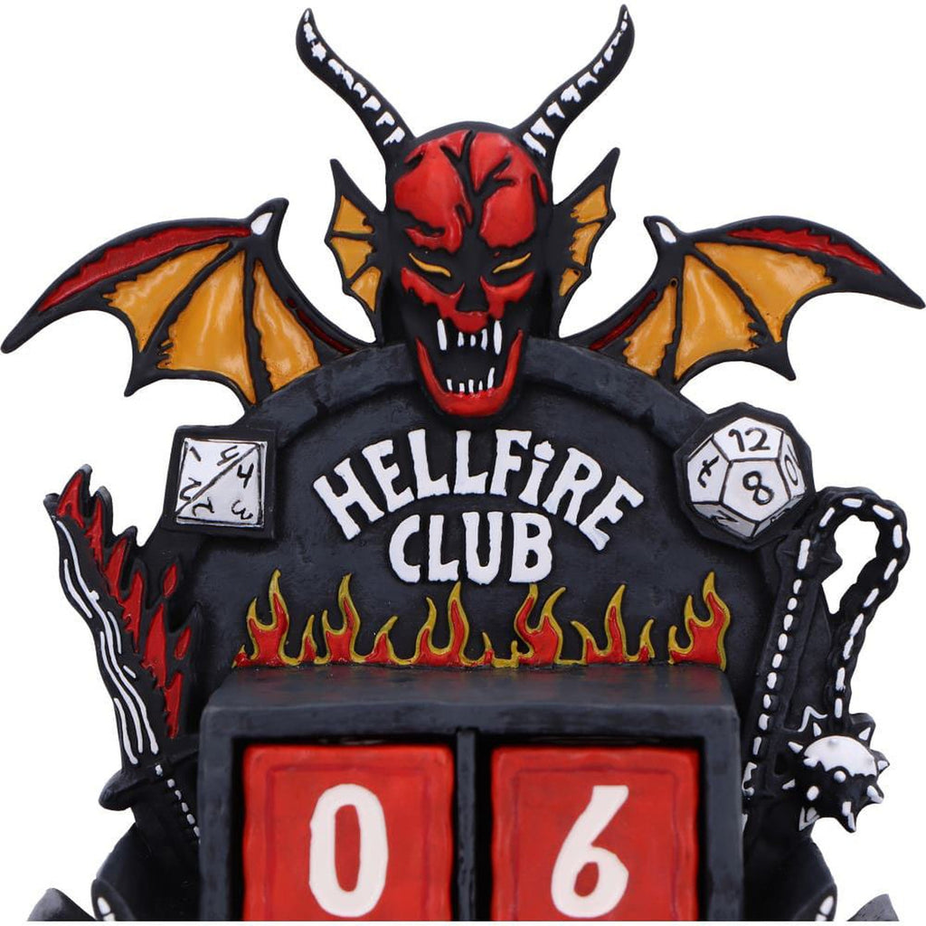 Imagen del producto Stranger Things - Calendario perpetuo 3D Hellfire Club
