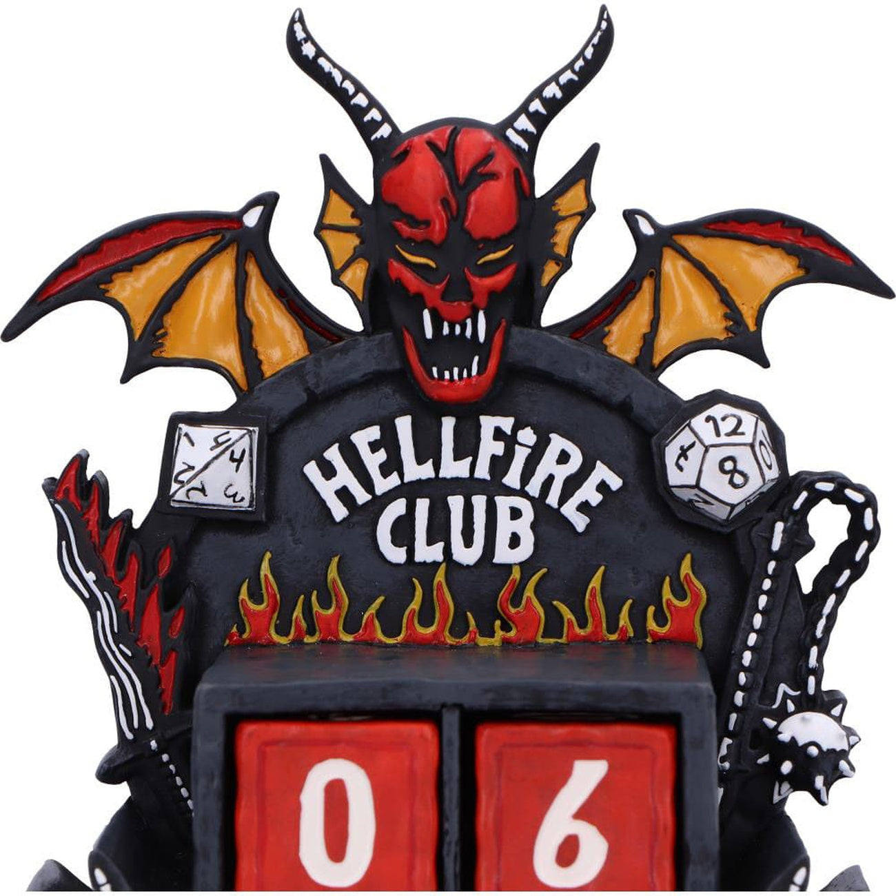 Imagen del producto Stranger Things - Calendario perpetuo 3D Hellfire Club
