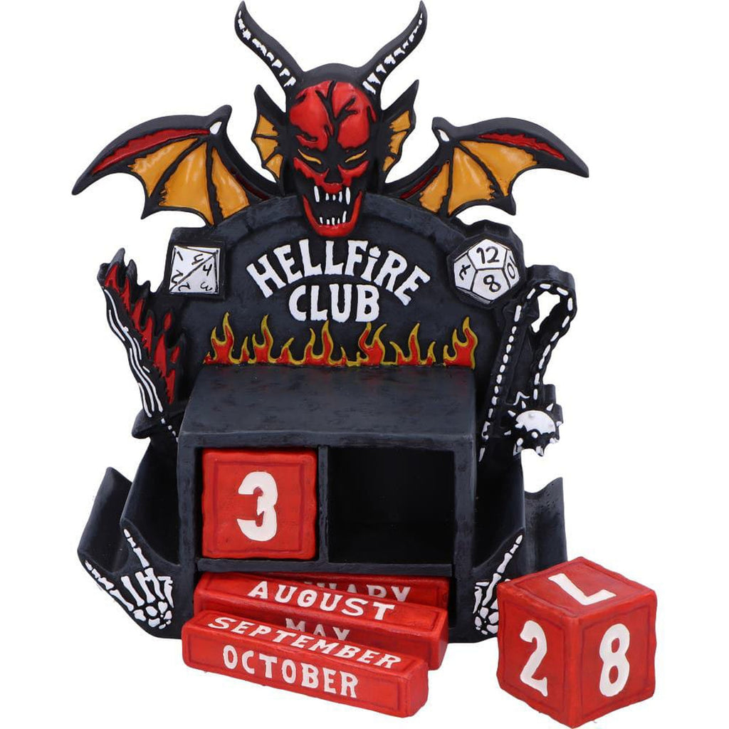 Imagen del producto Stranger Things - Calendario perpetuo 3D Hellfire Club