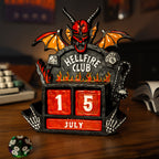 Imagen del producto Stranger Things - Calendario perpetuo 3D Hellfire Club
