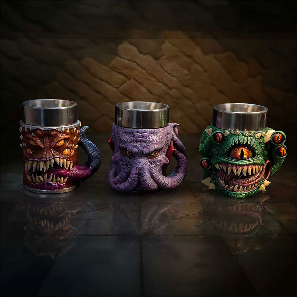 Imagen del producto Dungeons & Dragons - Set de 3 mini jarras Tiny Monster
