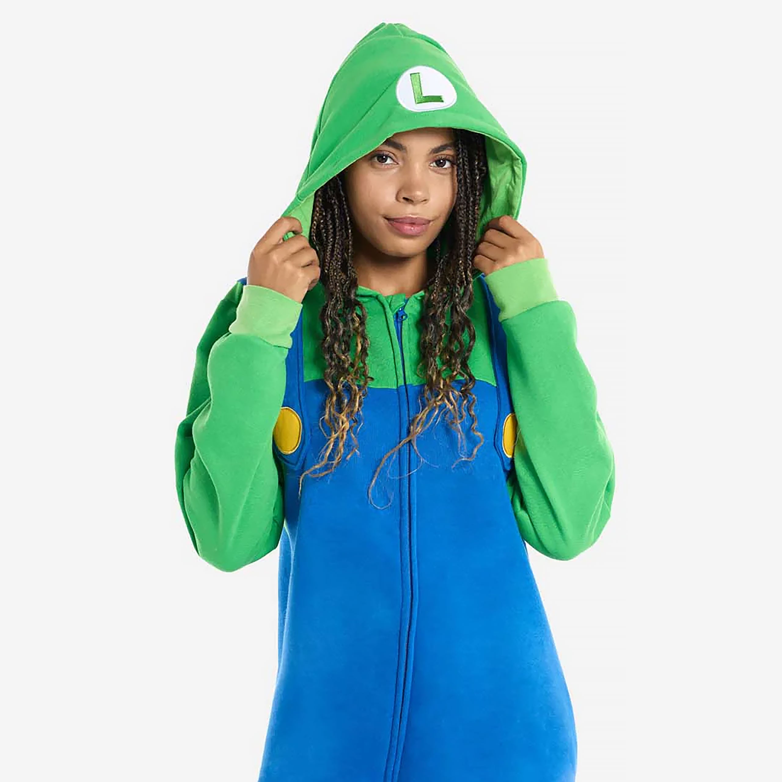 Imagen del producto Super Mario - Mono pijama de Luigi para adultos