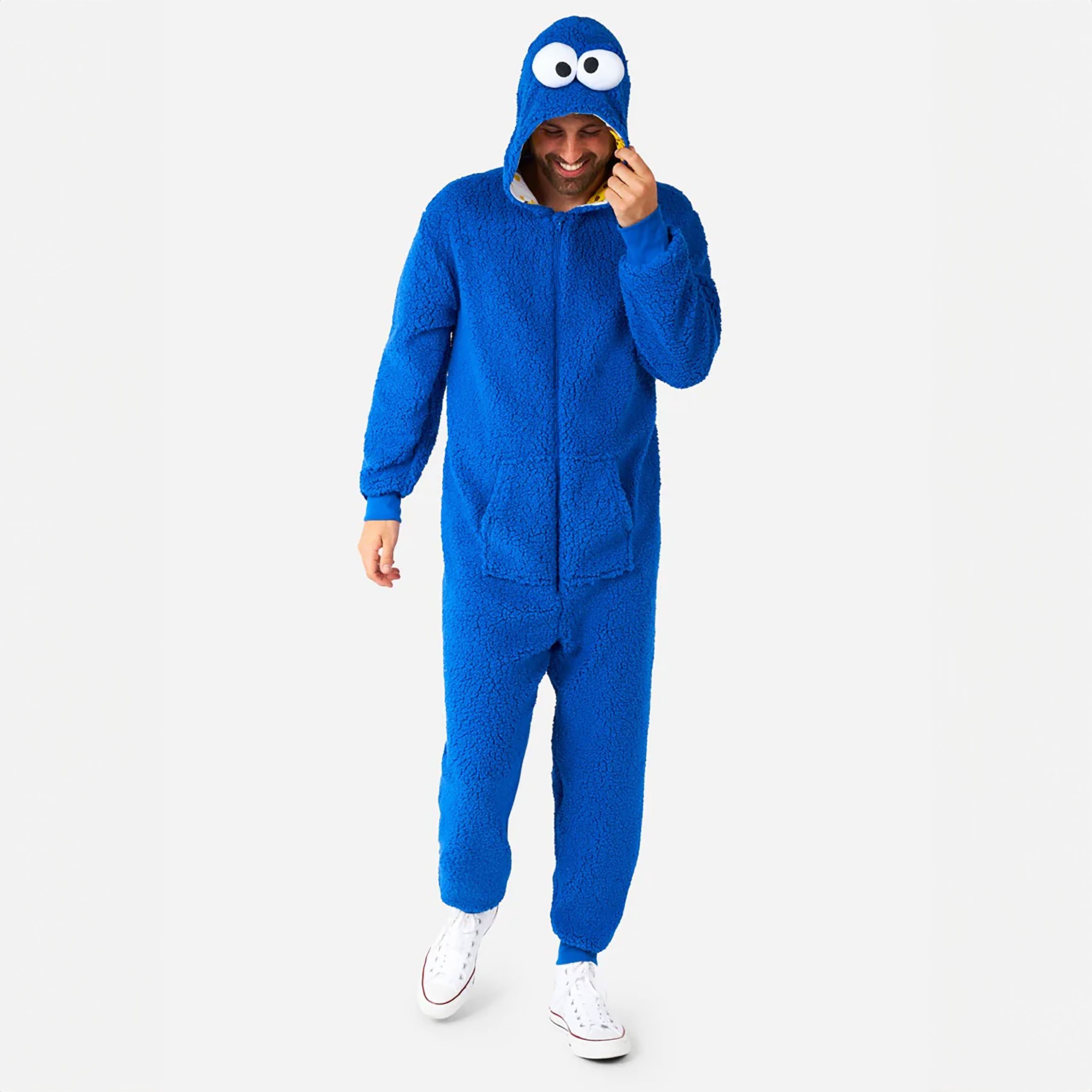 Imagen del producto Barrio Sésamo - Mono de peluche de El Monstruo de las Galletas para adulto