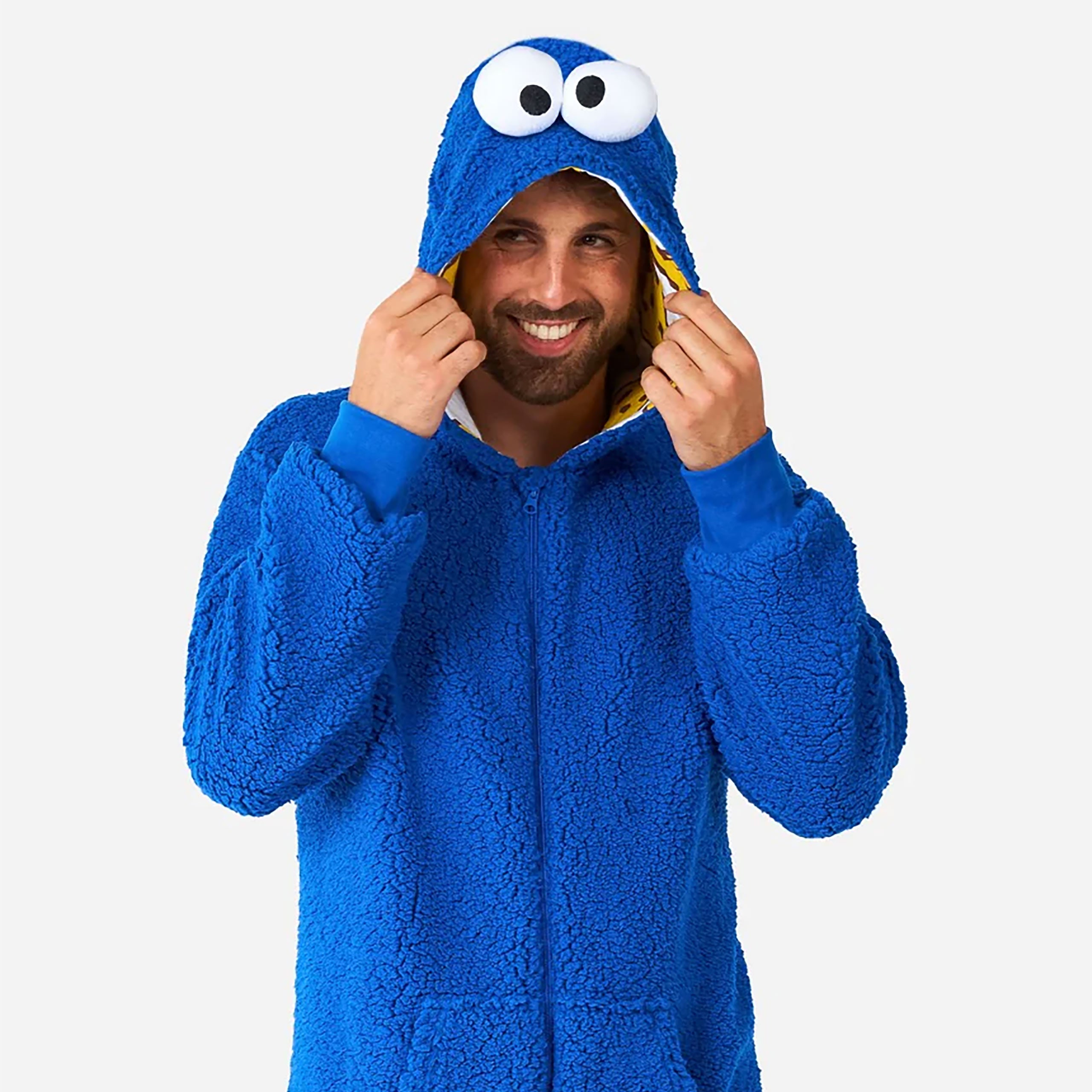 Imagen del producto Barrio Sésamo - Mono de peluche de El Monstruo de las Galletas para adulto