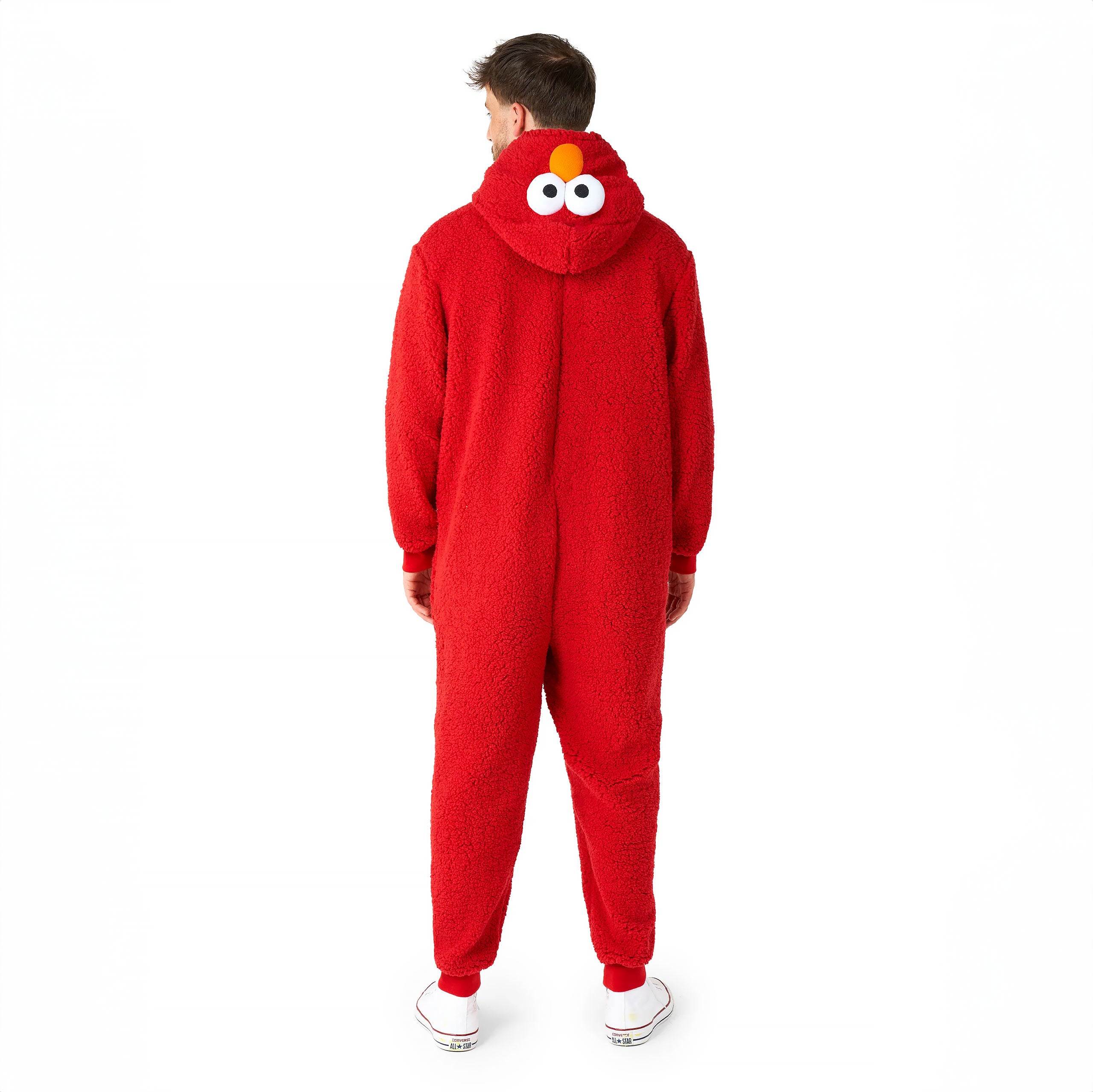 Imagen del producto Barrio Sésamo - Mono de peluche de Elmo para adultos