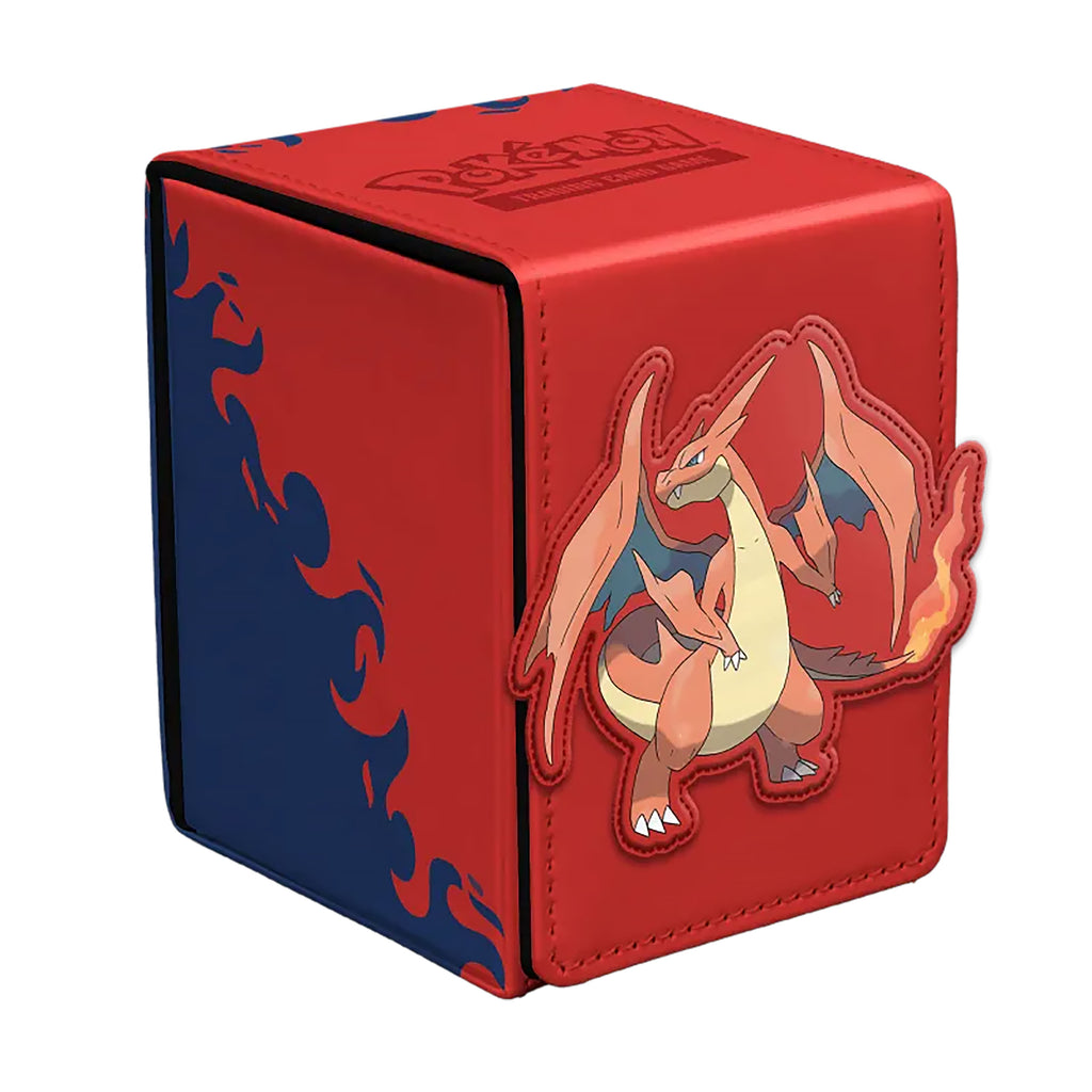 Imagen del producto Pokémon - Ultra Pro: Caja Alcove Flip Mega Charizard Y para 100 cartas coleccionables