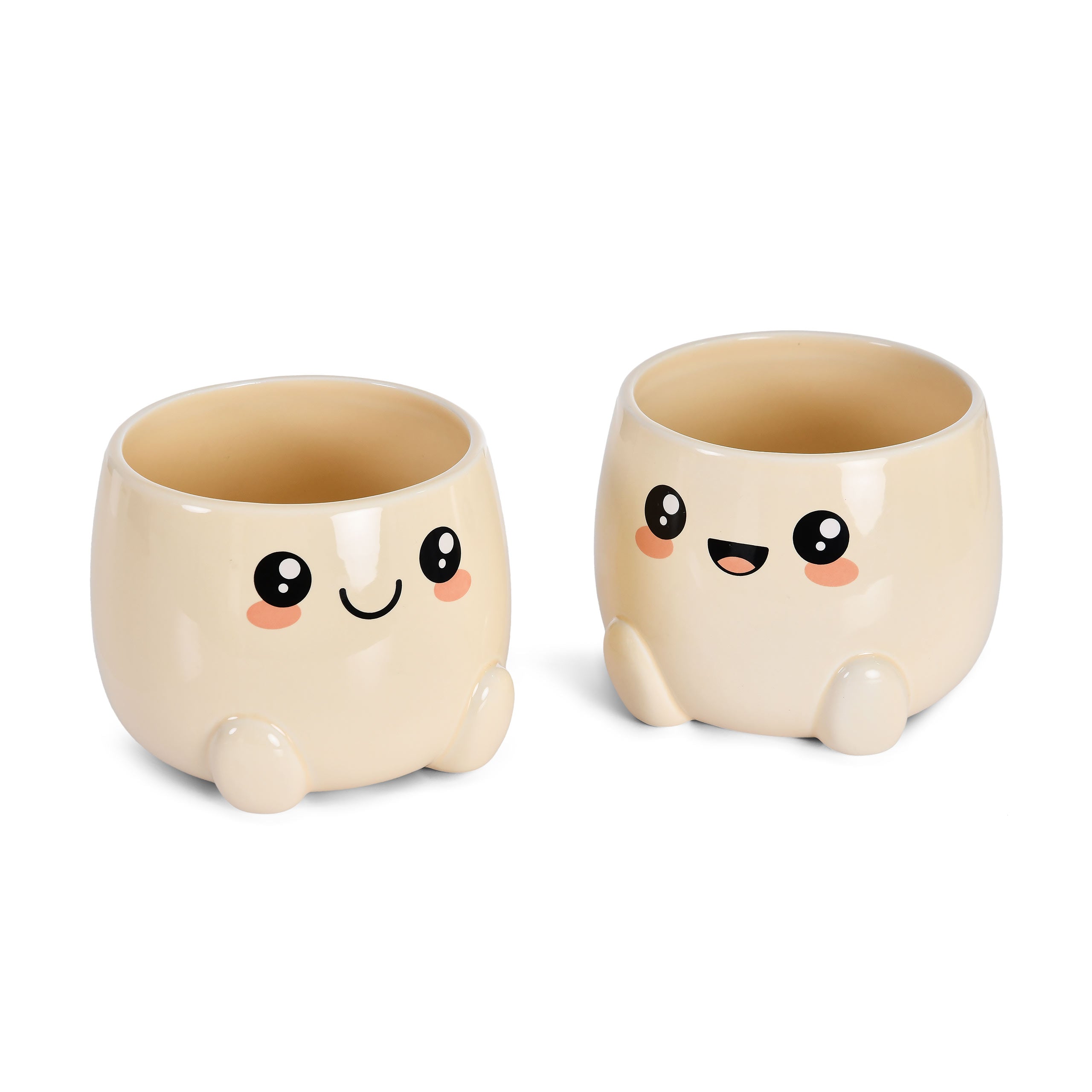 Imagen del producto Chibi Chow Macetas Juego de 2