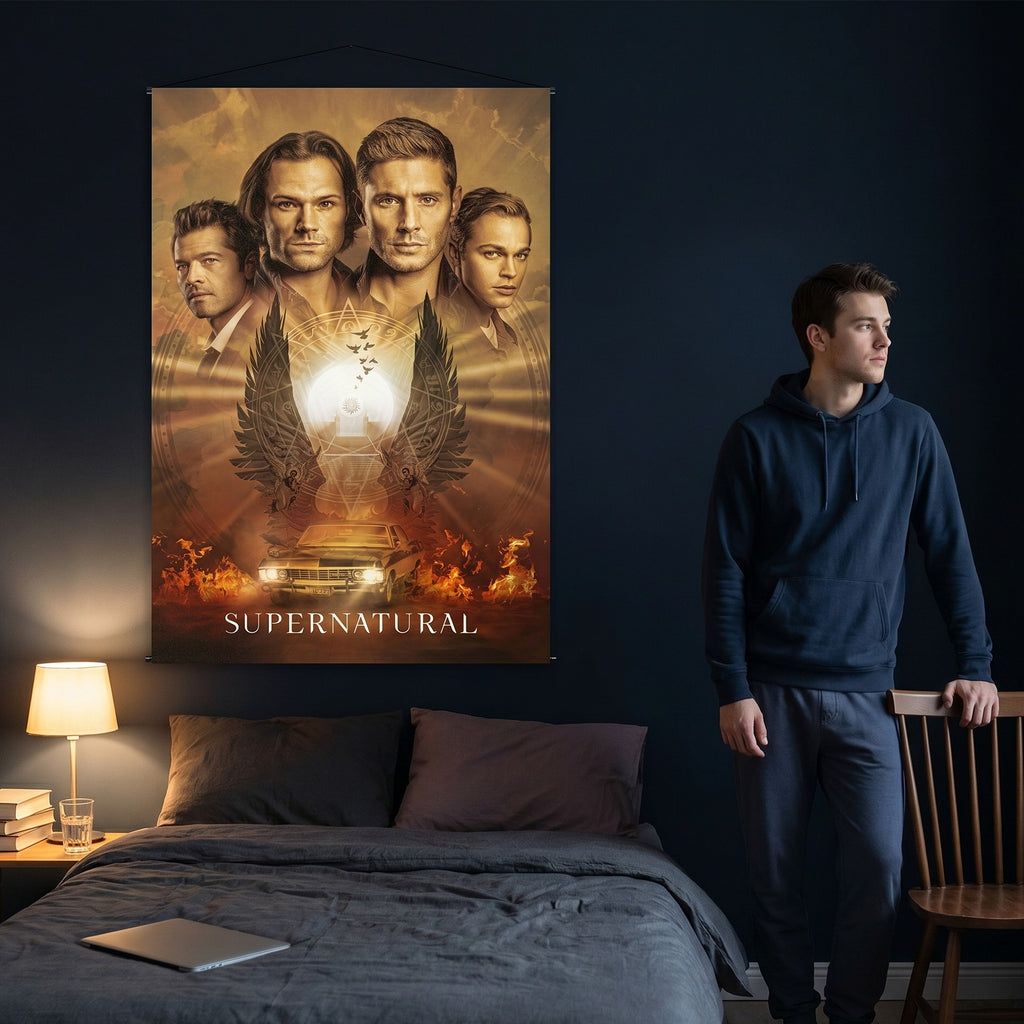 Imagen del producto Supernatural - Póster de Pared del Reparto
