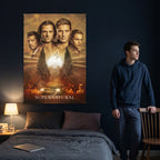 Imagen del producto Supernatural - Póster de Pared del Reparto