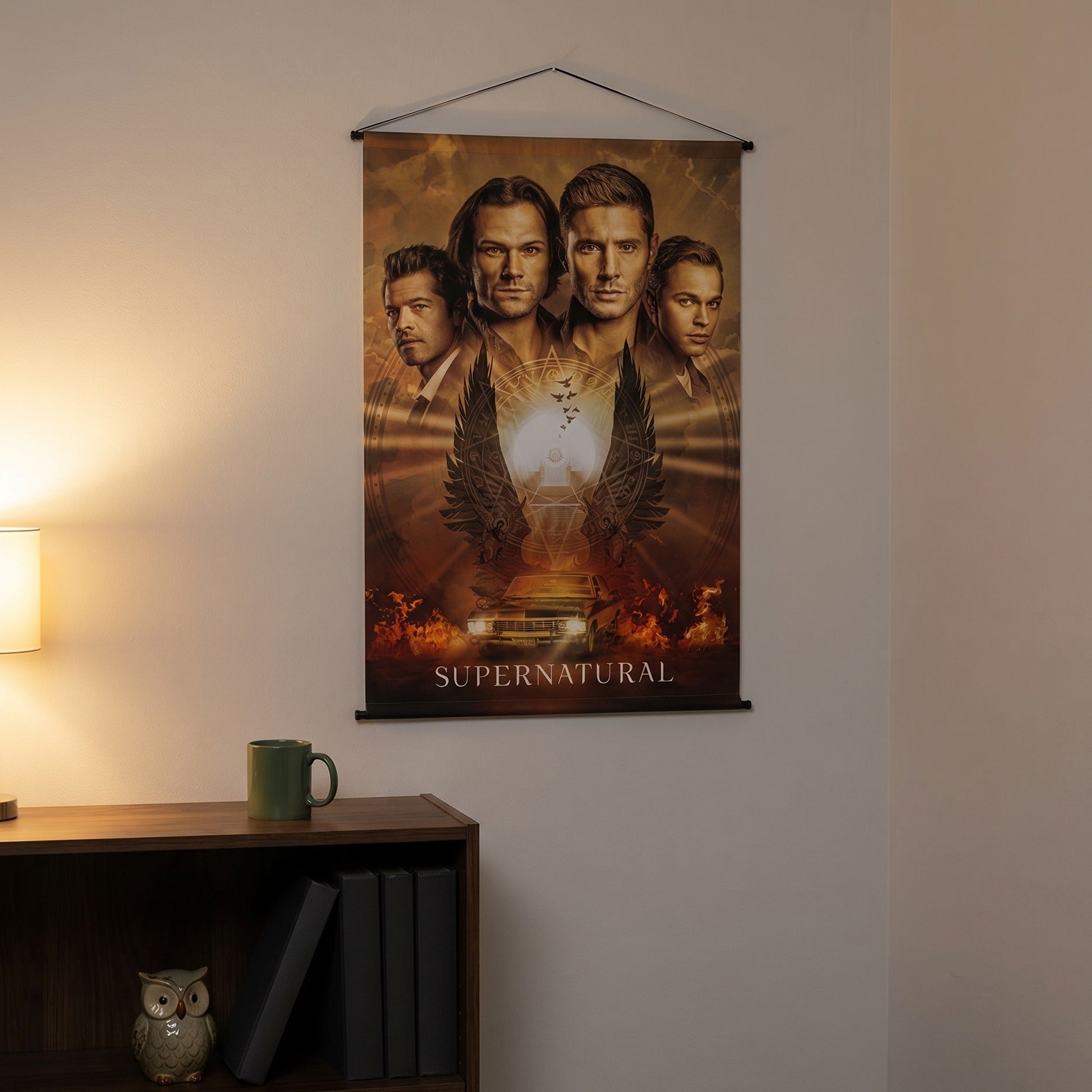 Imagen del producto Supernatural - Póster de Pared del Reparto