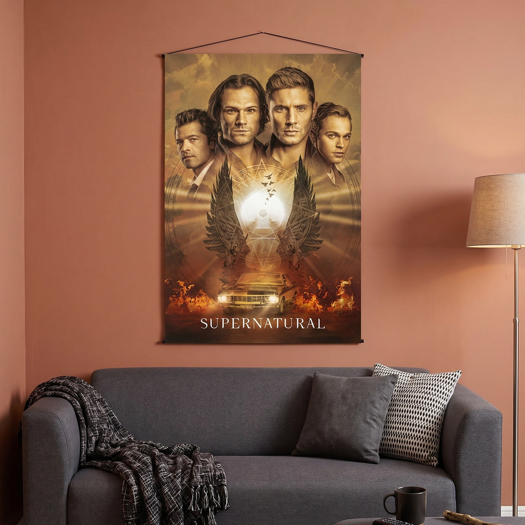 Imagen del producto Supernatural - Póster de Pared del Reparto
