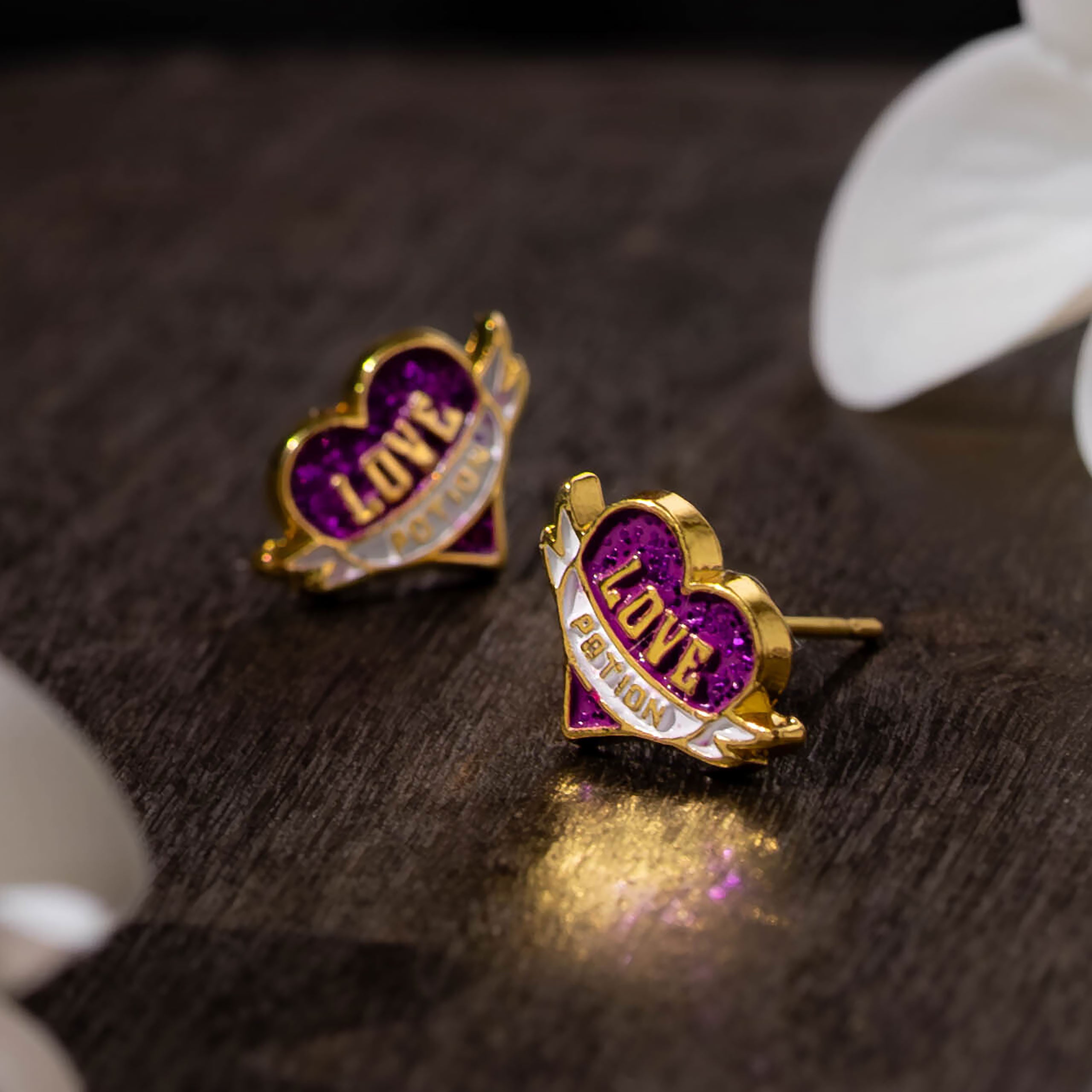 Imagen del producto Harry Potter - Pendientes de Poción de Amor
