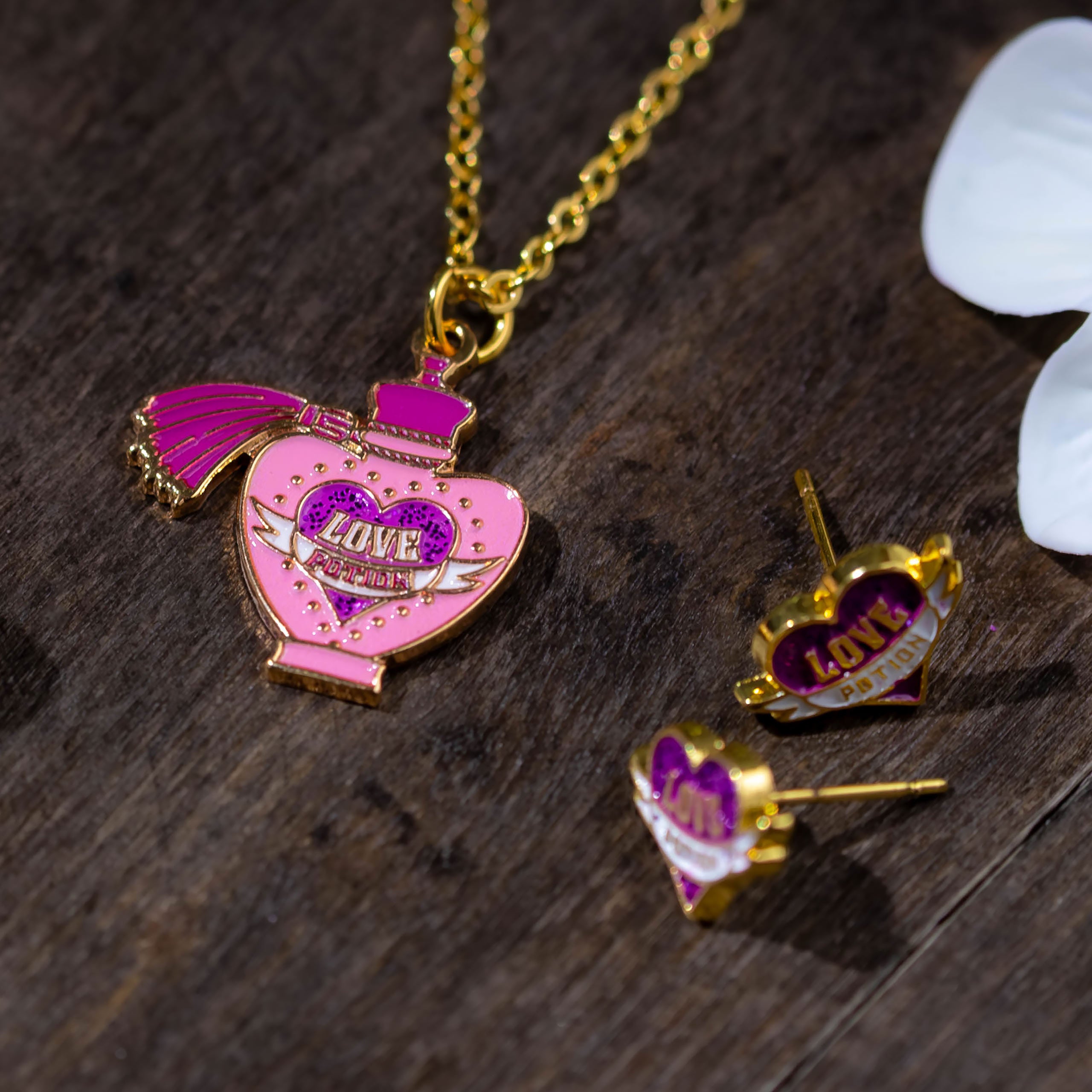 Imagen del producto Harry Potter - Pendientes de Poción de Amor