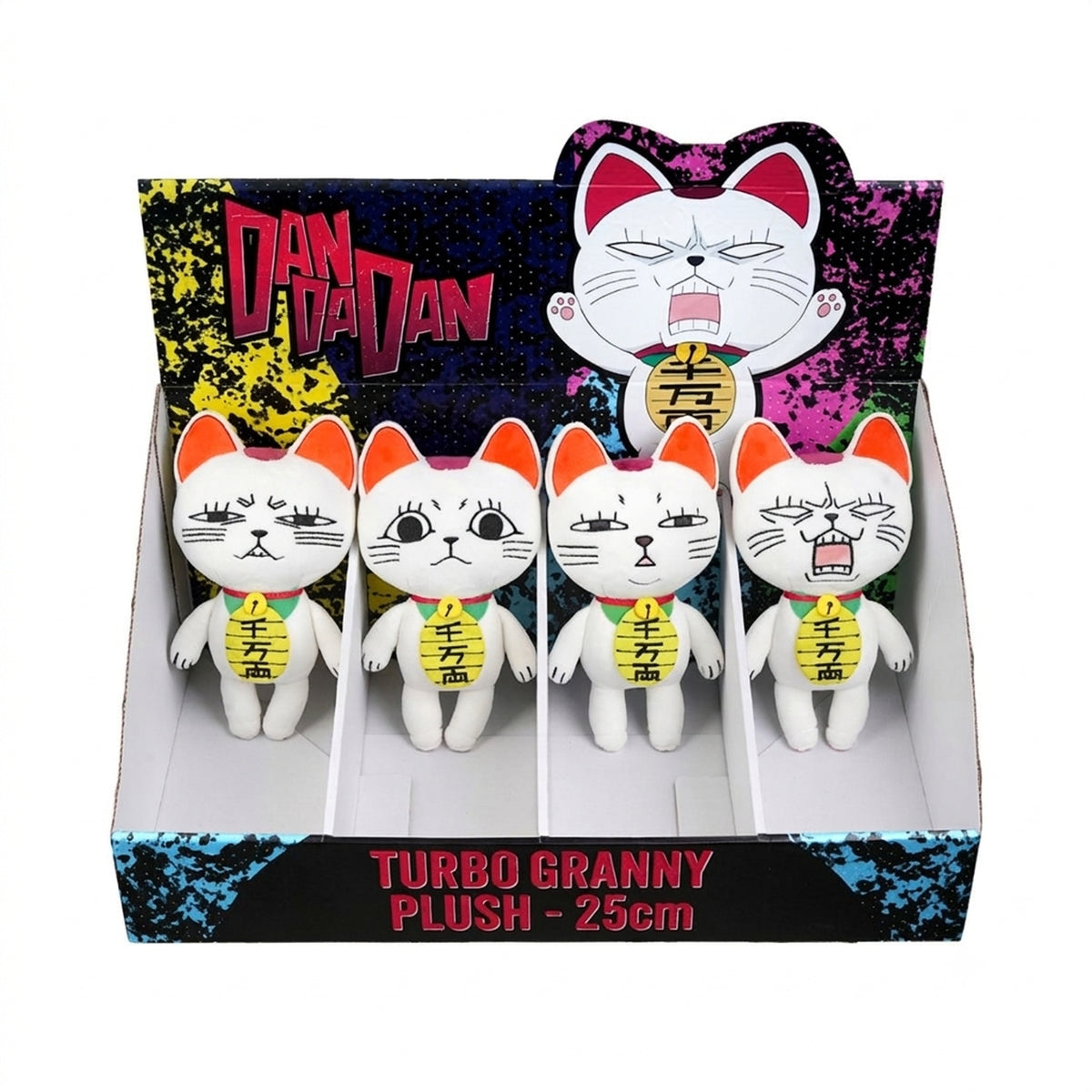 Imagen del producto Dandadan - Figura de peluche misteriosa Turbo Granny expositor de 12 E1091526