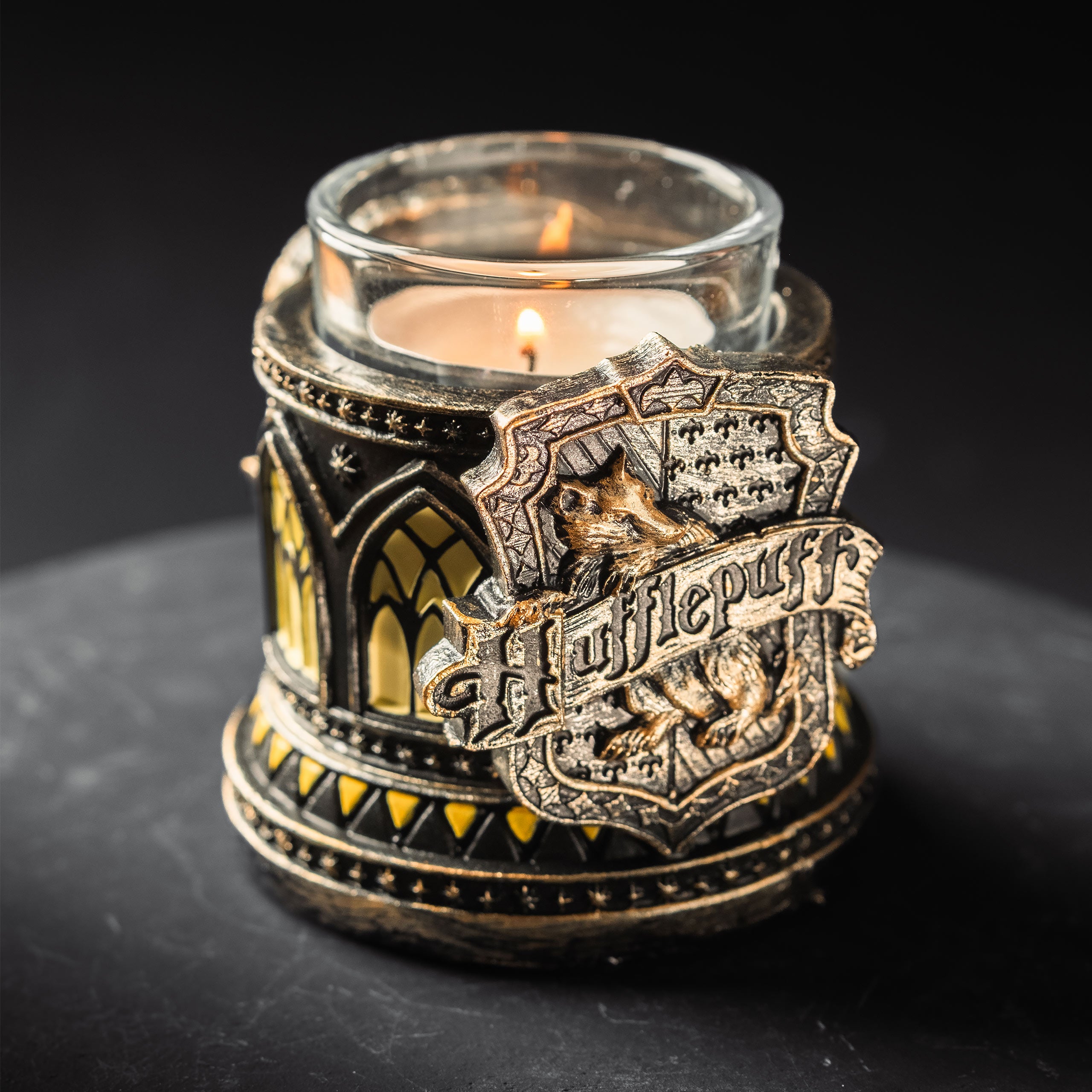 Imagen del producto Portavelas Hufflepuff - Harry Potter